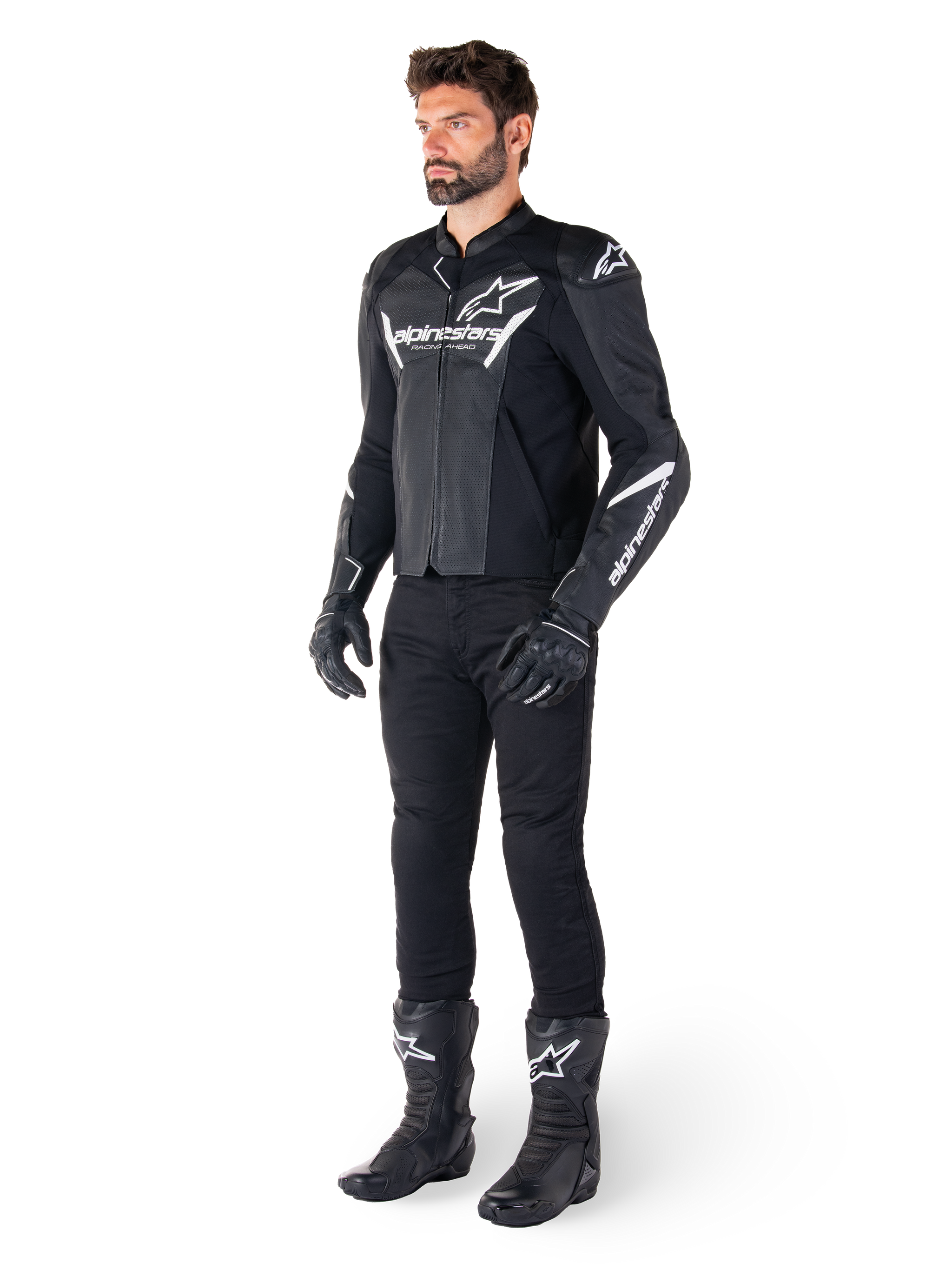 Faster V3 Airflow Lederjacke
