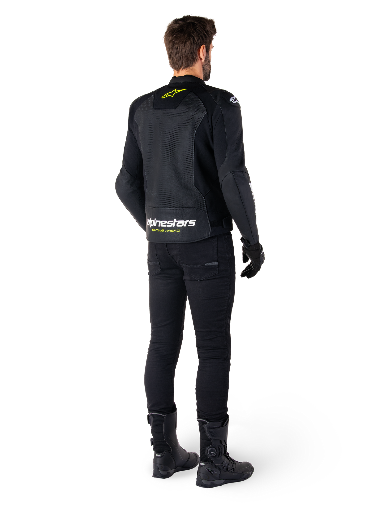 Faster V3 Airflow Lederjacke