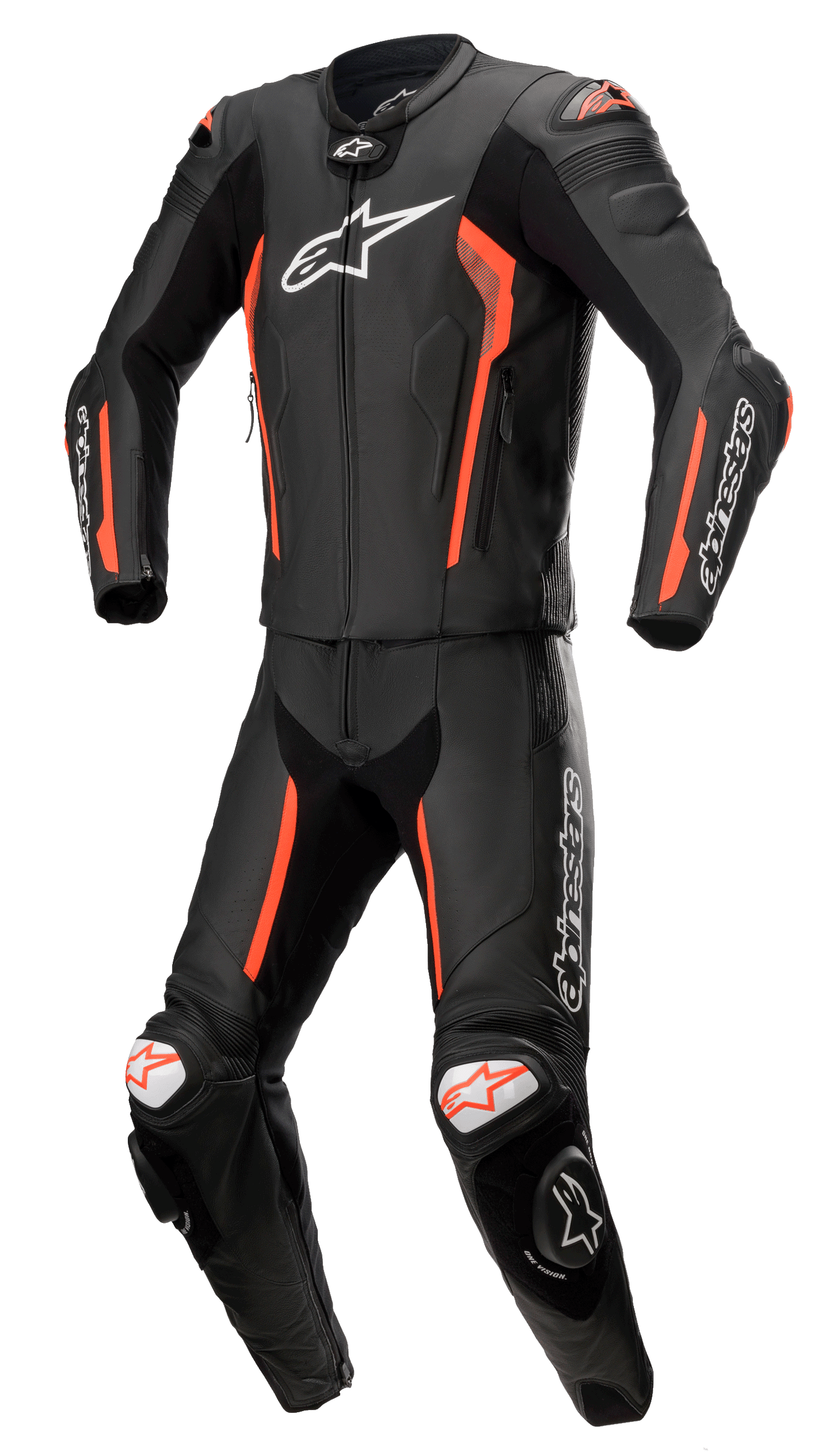 ま*!様 新品未使用Alpinestars Missile V2 2PC Siz Missile V2 2-Piece Leather Suit - BLACK RACING/SPORT Suits