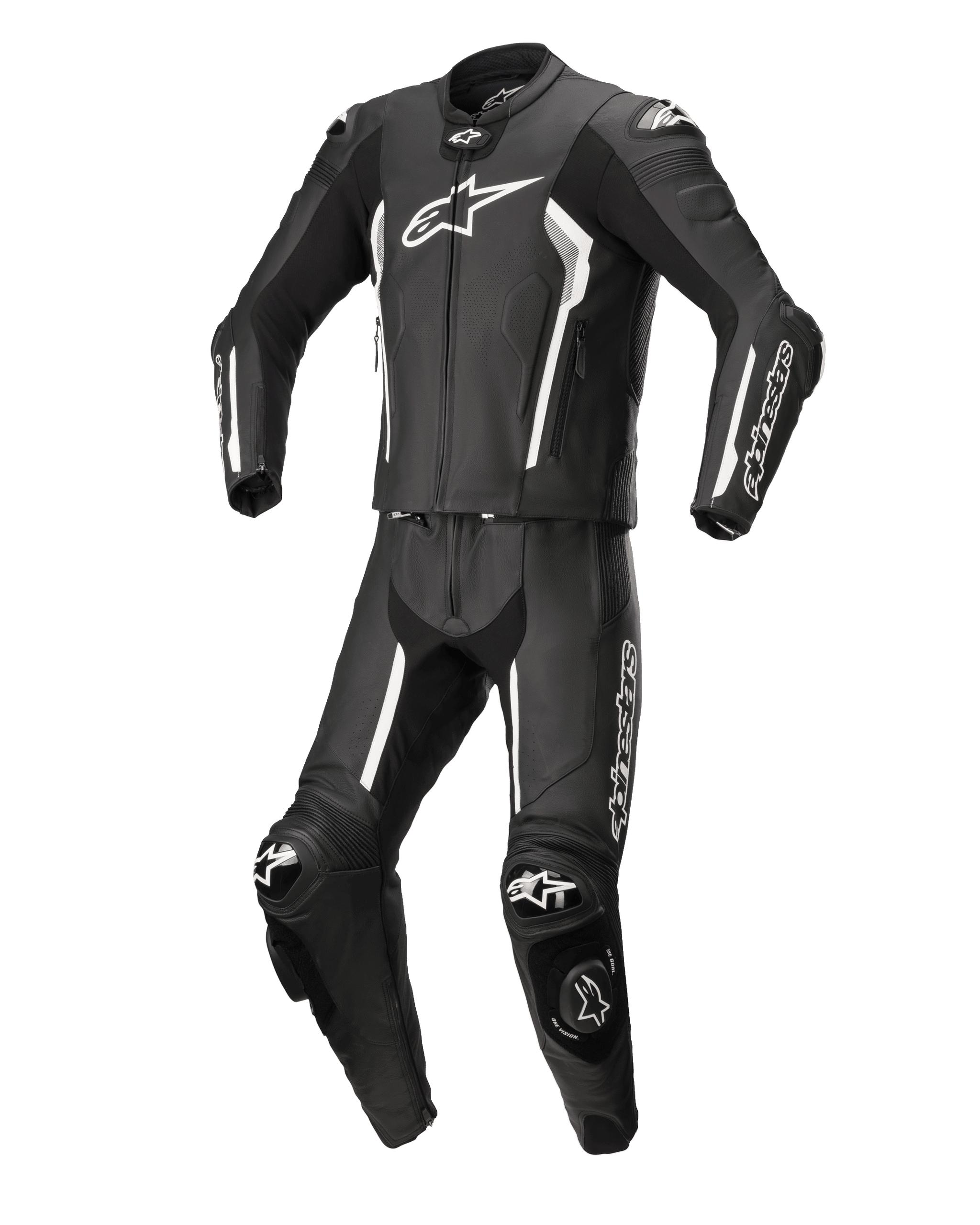 Alpinestars missile v2 size 48 男性2pc Missile V2 2-Piece Leather Suit - BLACK RACING/SPORT Suits
