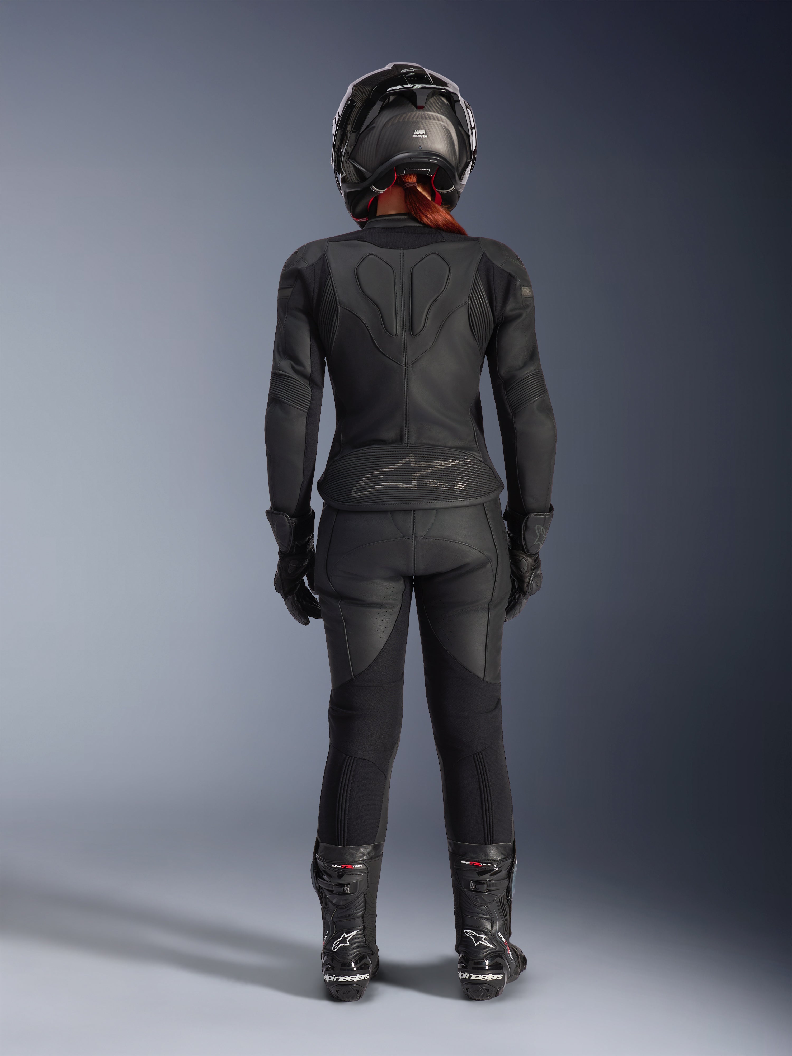 Stella GP Plus 2-Piece - Black Motorcycle Suit | Alpinestars®