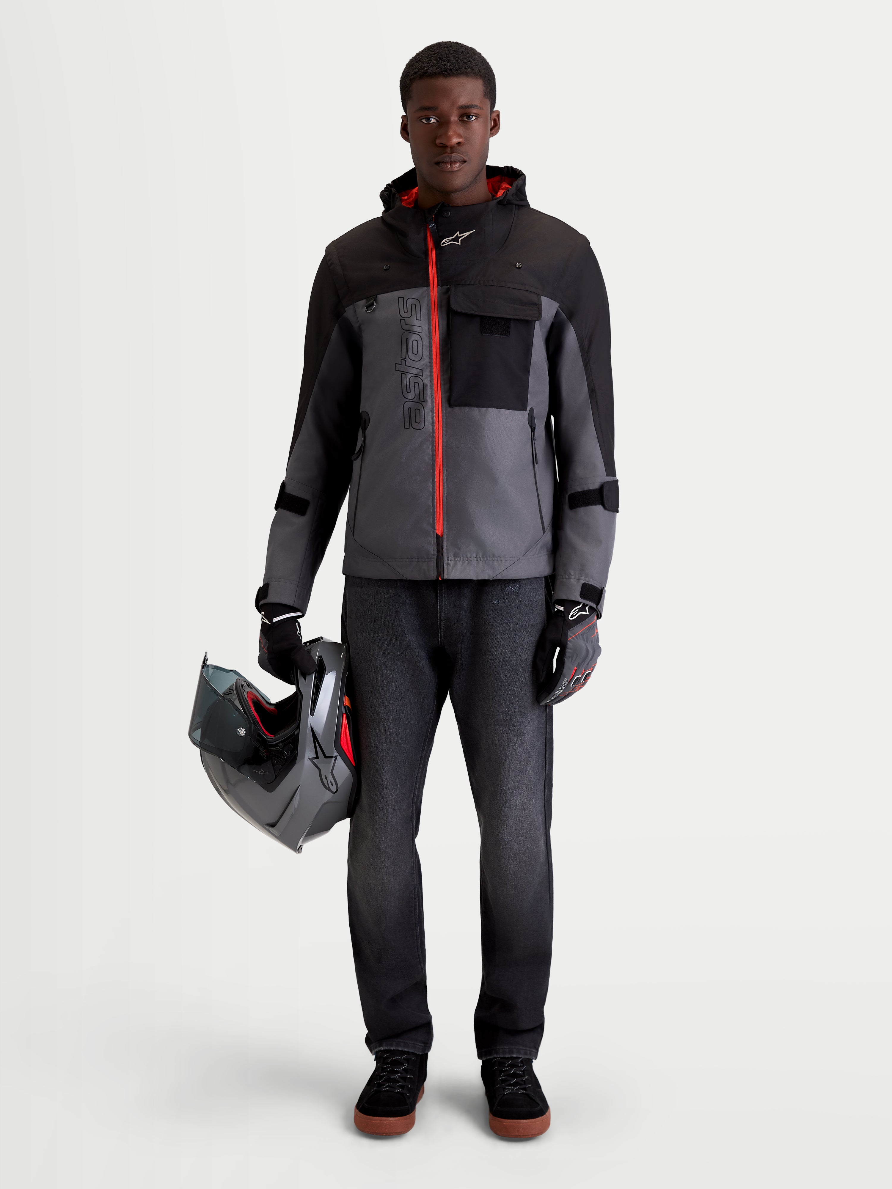 Morfex Parka WP - Gray Motorcycle Jacket | Alpinestars®