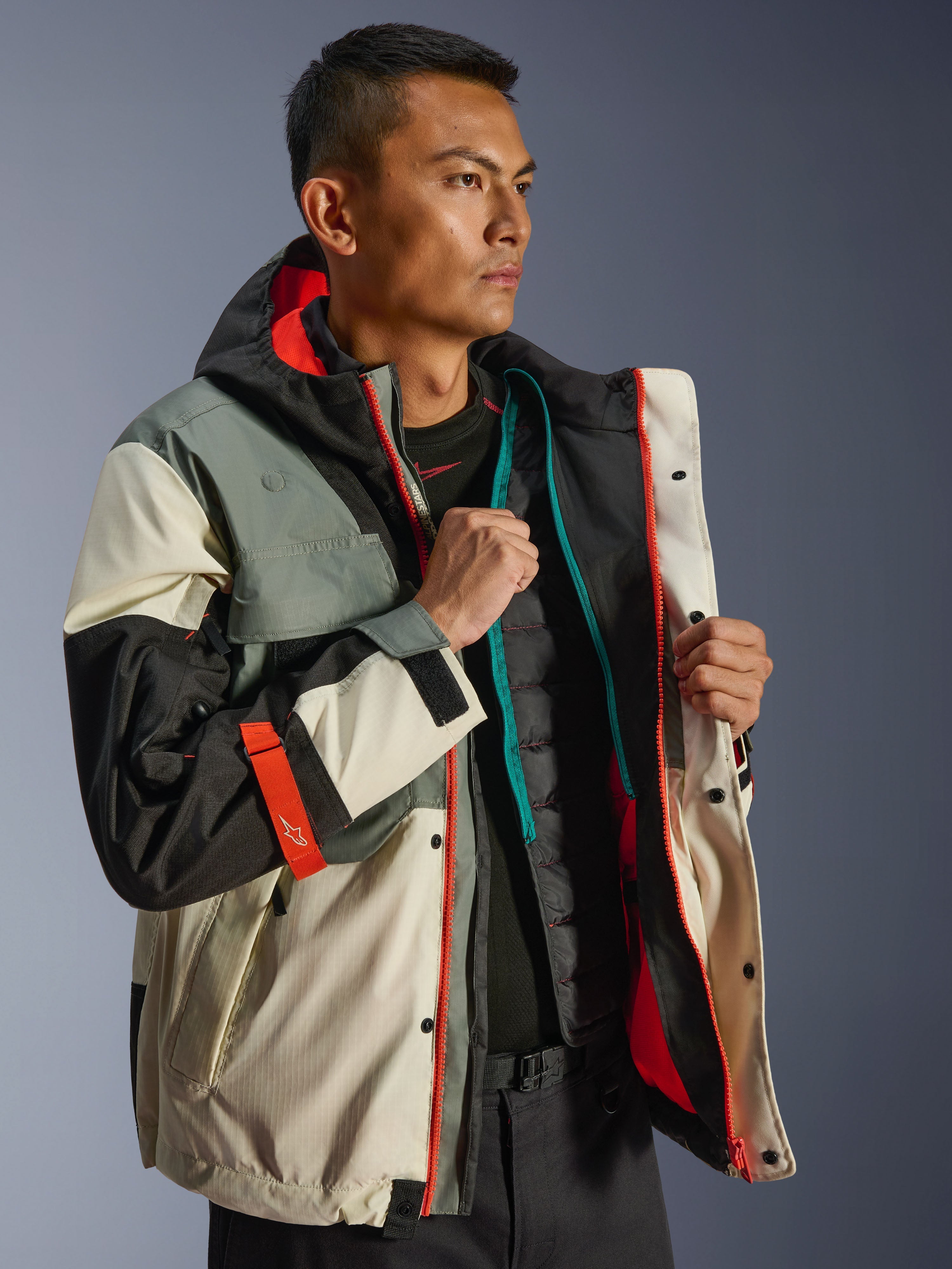 Mospher Waterproof - Gray Motorcycle Jacket | Alpinestars®