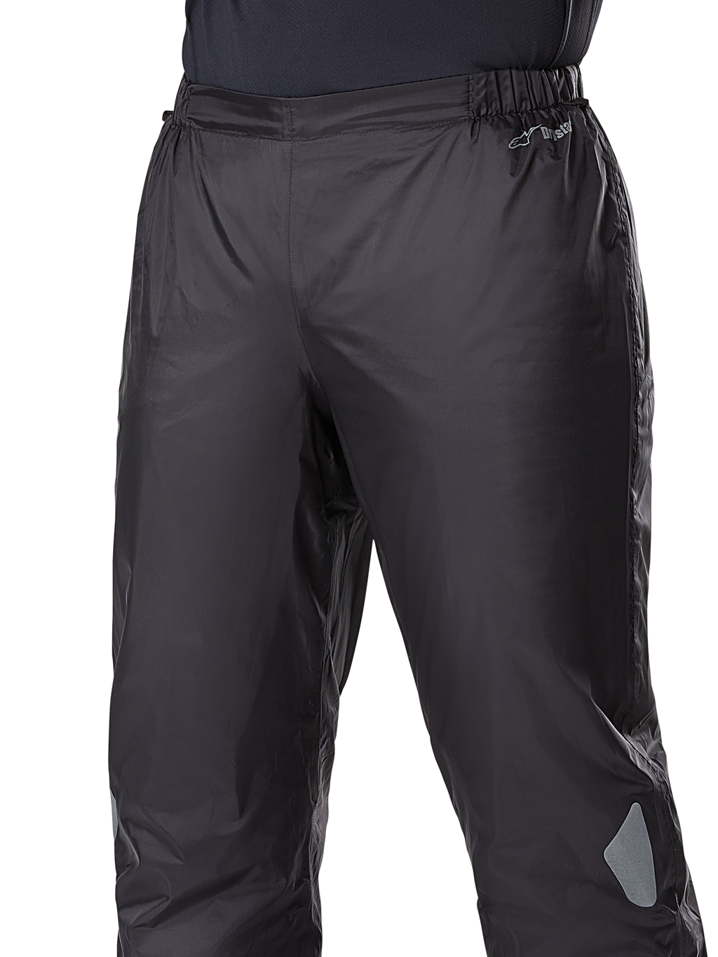 Alpinestars Bogotá Pro Drystar® 3-Jahreszeiten-Hose, wasserdichtes Drystar®-Futter, Schwarz, leichte Textilkonstruktion mit elastischem Bund, Drystar®-Logo und reflektierende Details für Adventure-Touring.