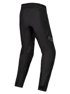 Alpinestars Stella ST-1 Wasserdichte Hose, Damen-Motorradhose, Schwarz, Dreiviertel-Rückansicht mit vorgeformten Beinen, Textilkonstruktion mit Taillen-Verbindungsreißverschluss und Knöchelverstellern, Adventure-Touring-Ausrüstung