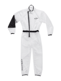 Alpinestars Kart und Jugend-Kart Regenanzug, transparenter wasserdichter Kart-Regenanzug mit schwarzen Details.