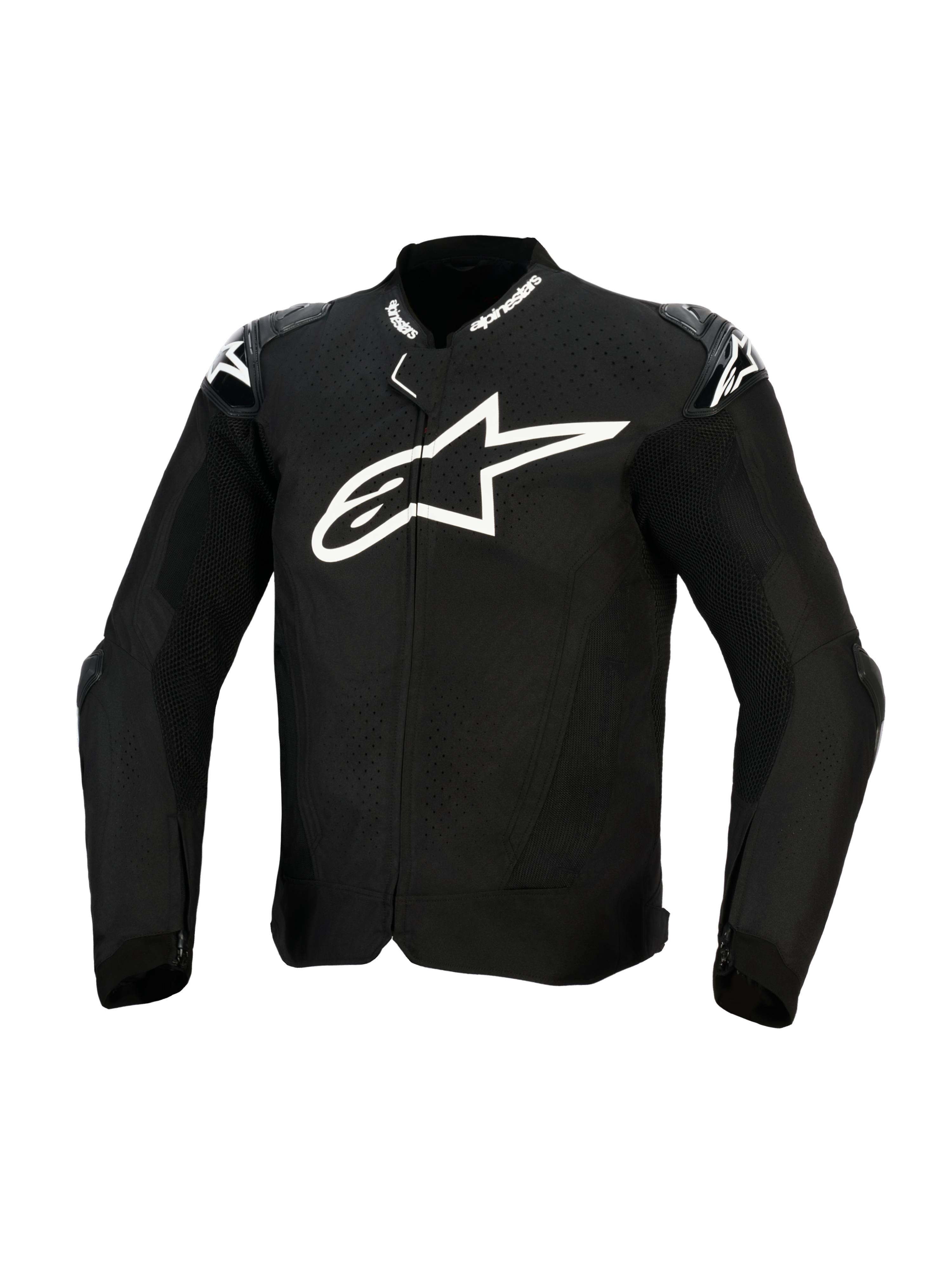 T-GP Air Jacket - Black Motorcycle Textile Jacket | Alpinestars®