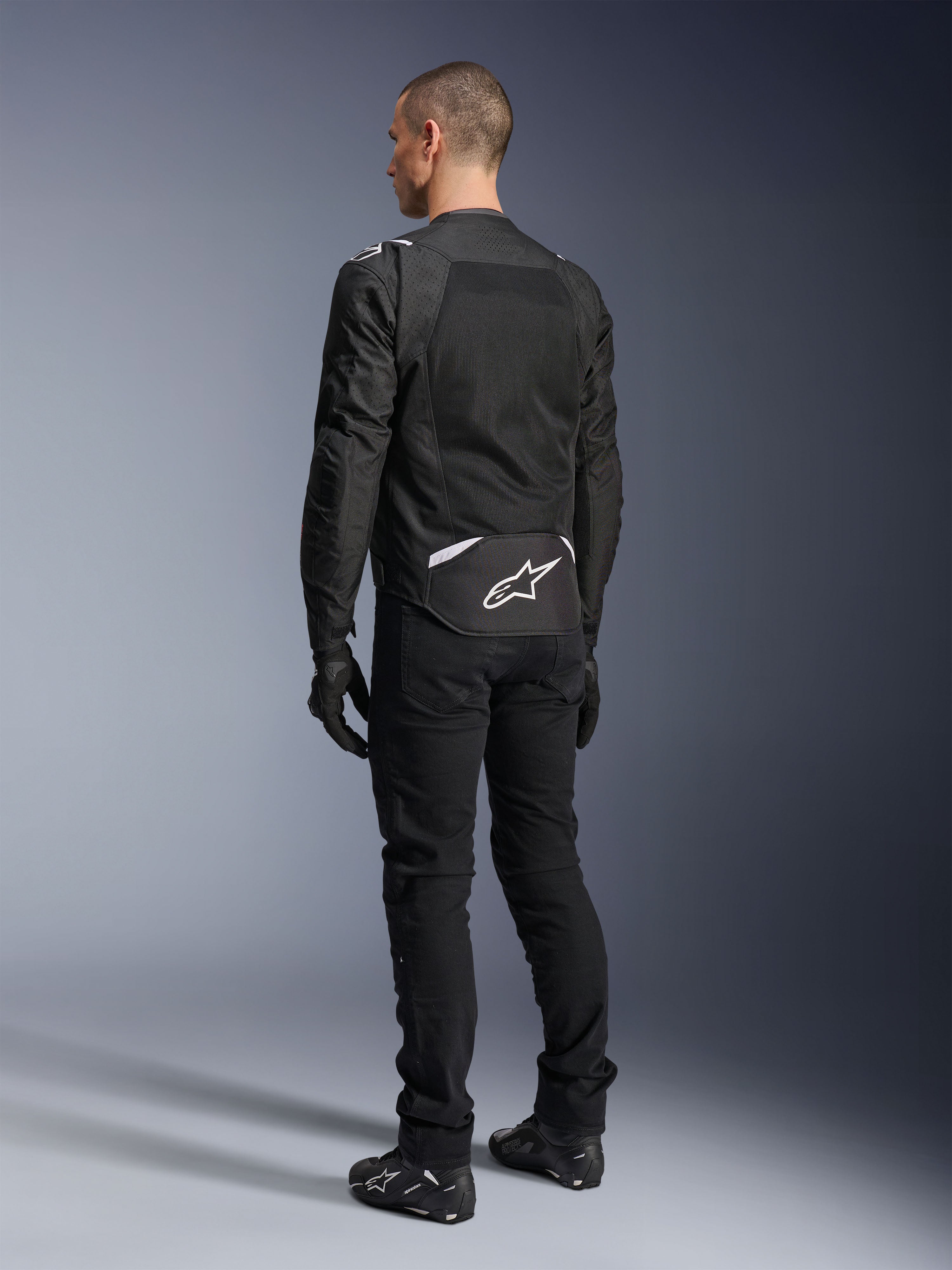 T-SPS Air V2 - Black Motorcycle Jacket | Alpinestars®