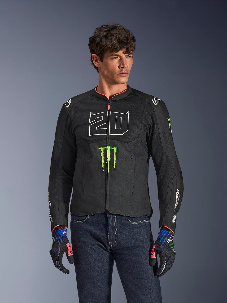 handschuhe monster energy FQ20 Reef V2 Monster Handschuhe