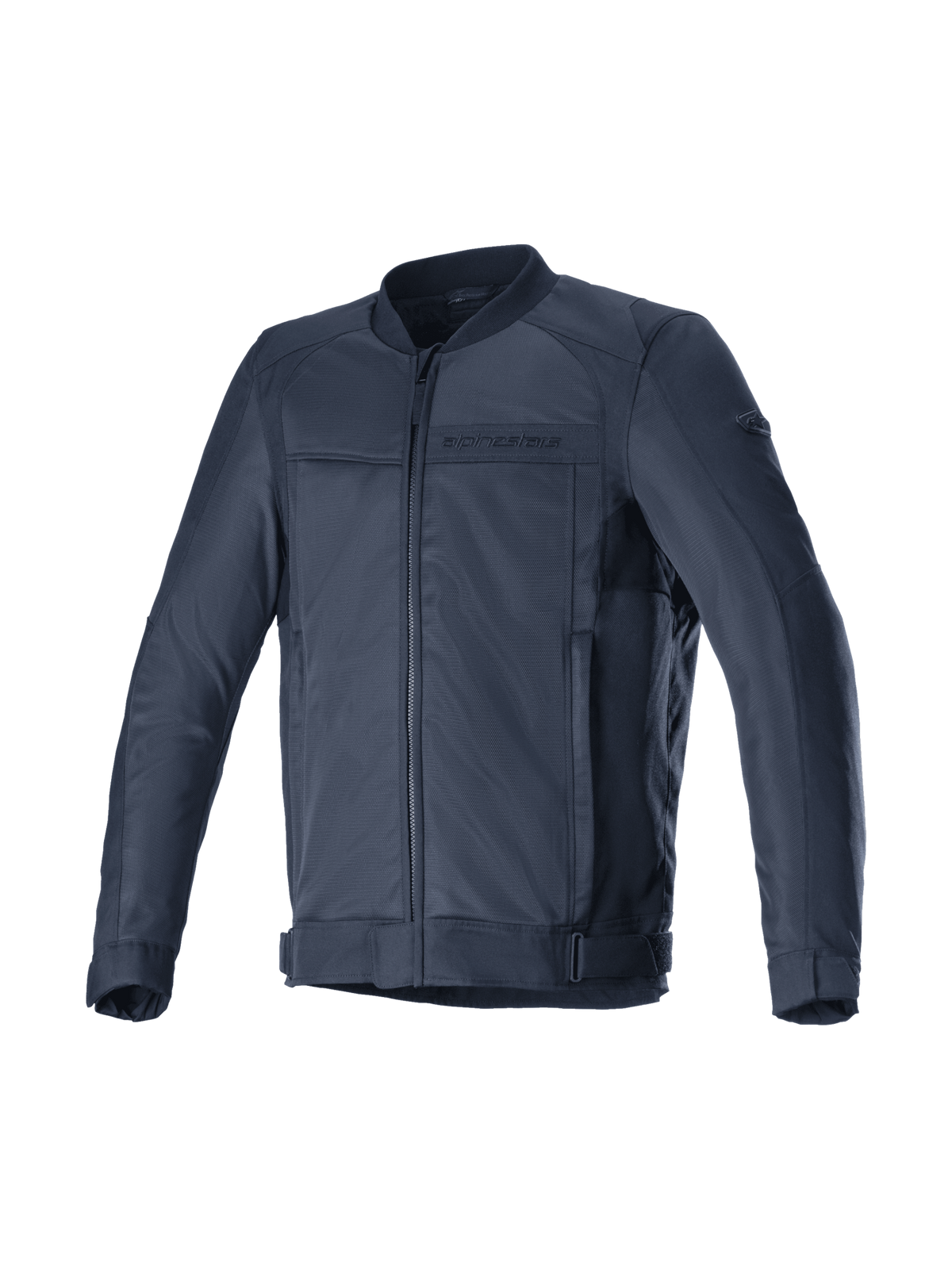 Alpinestars Luc V2 Air Jacket, Men's Urban Road Riding, Navy Blue and Black, Mesh Textile, Tech-Air Ready, CE Certified.