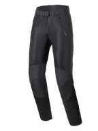 Alpinestars Stella C-1 Air Hose, Urbane Motorradhose für Damen, Schwarz, mit großen Mesh-Belüftungseinsätzen auf der Vorderseite, strapazierfähiger Poly-Gewebe-Konstruktion und ergonomischem Knie-Design mit integriertem Schutz.
