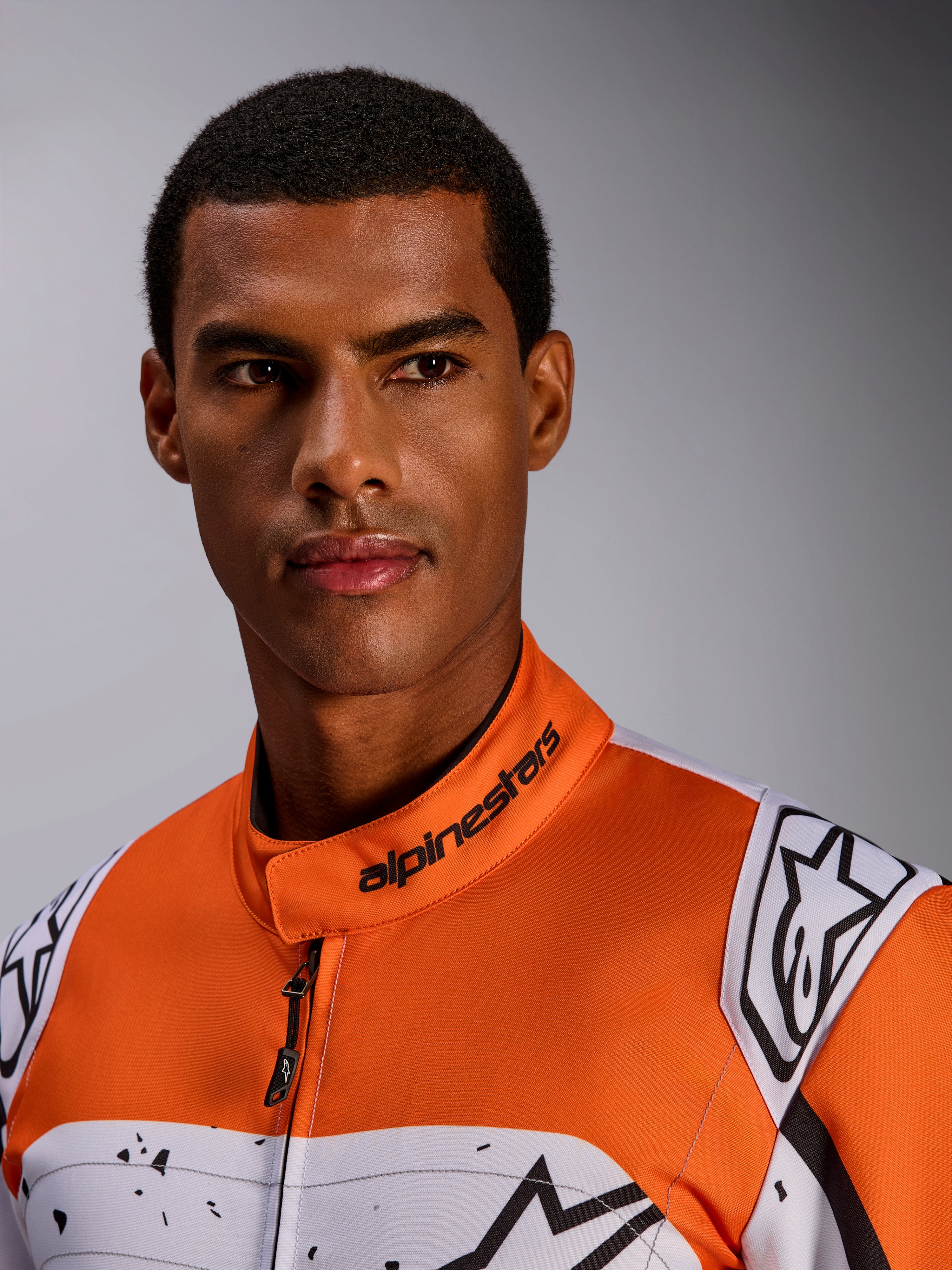 KMX-9 V3 Graphic 6 - White Karting Suit | Alpinestars®