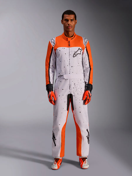 KMX-9 V3 Graphic 6 - White Karting Suit | Alpinestars®