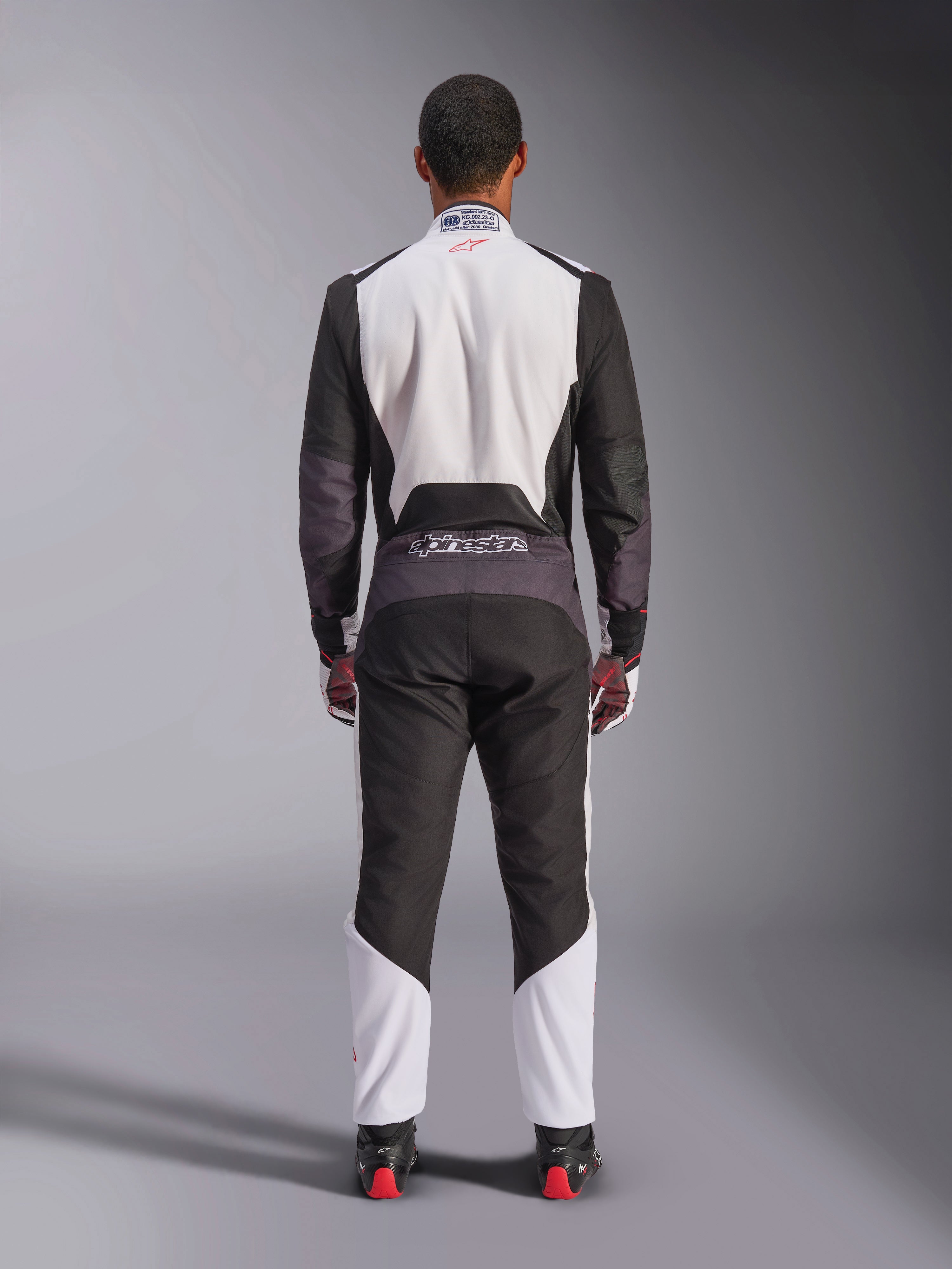 KMX-5 V3 - White Karting Suit | Alpinestars®