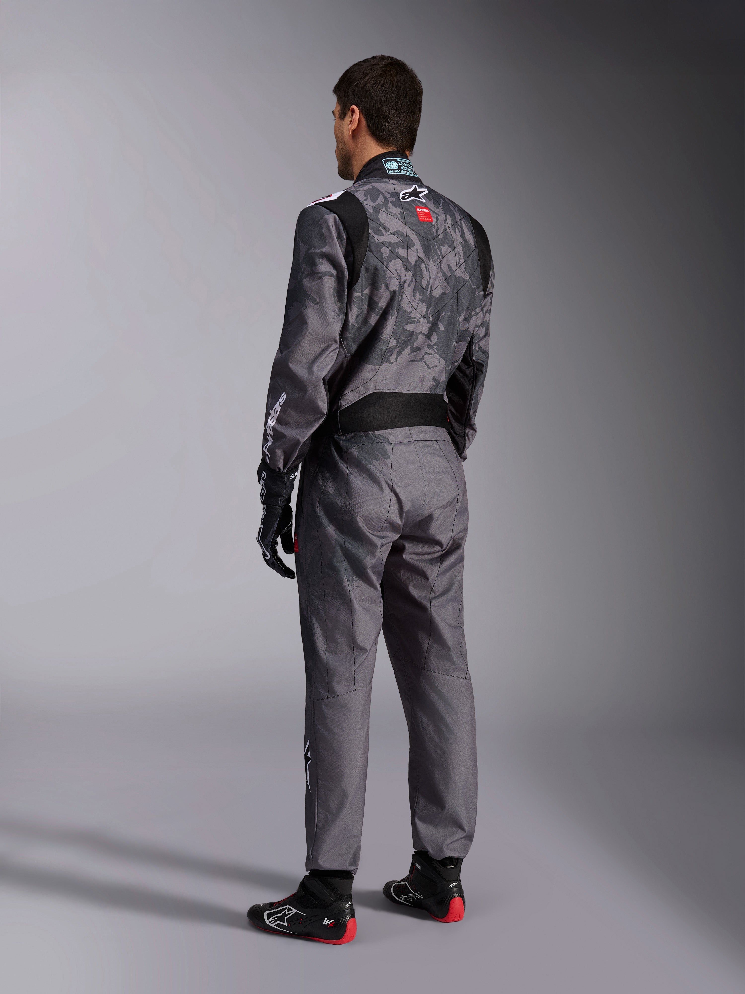 KMX-9 V3 Graphic 5 - Gray Karting Suit | Alpinestars®