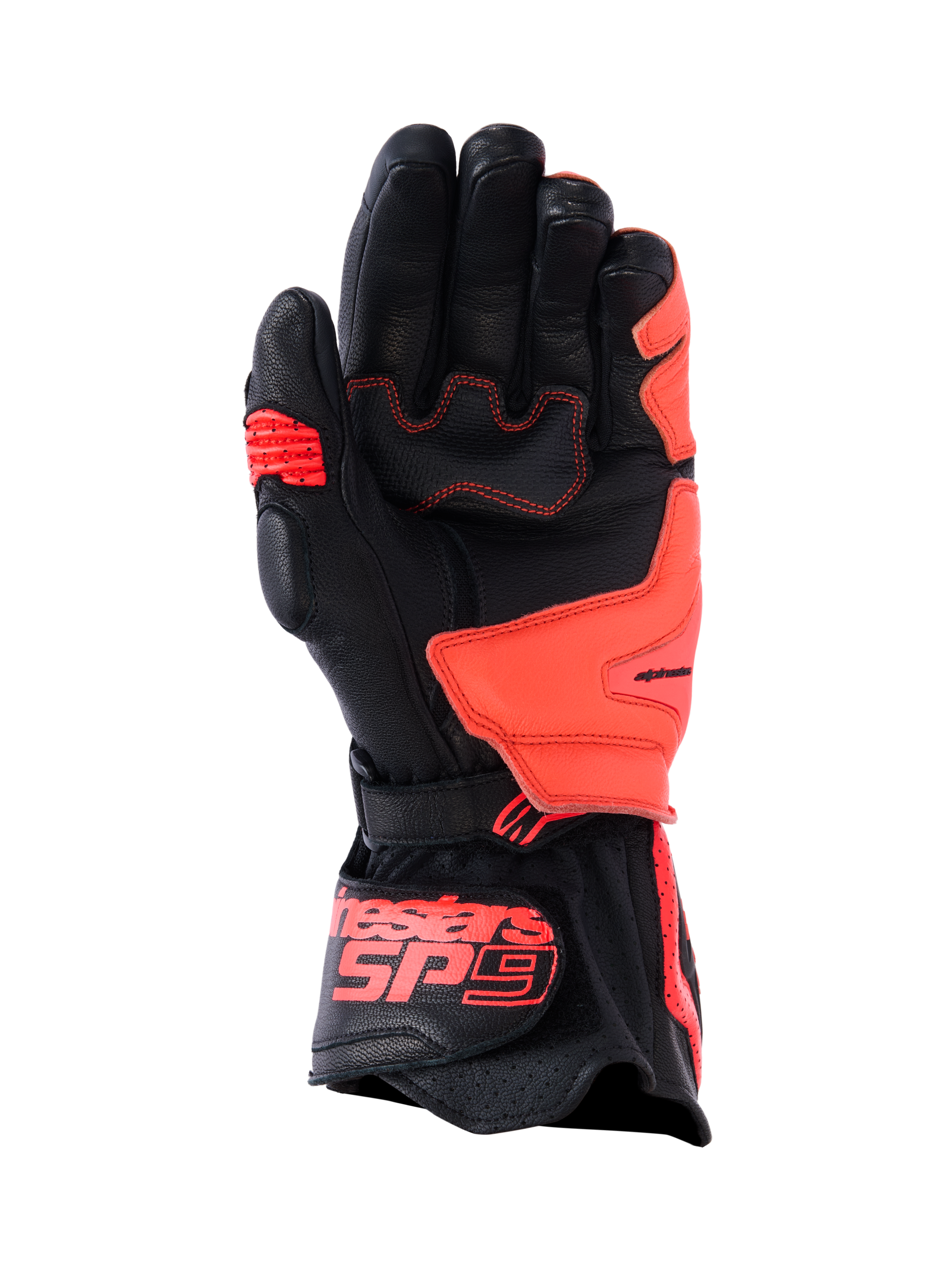 L / Black Red Fluo