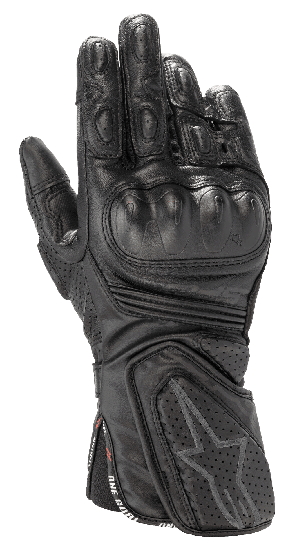 Stella SP-8 V3 - Black Motorcycle Gloves | Alpinestars®