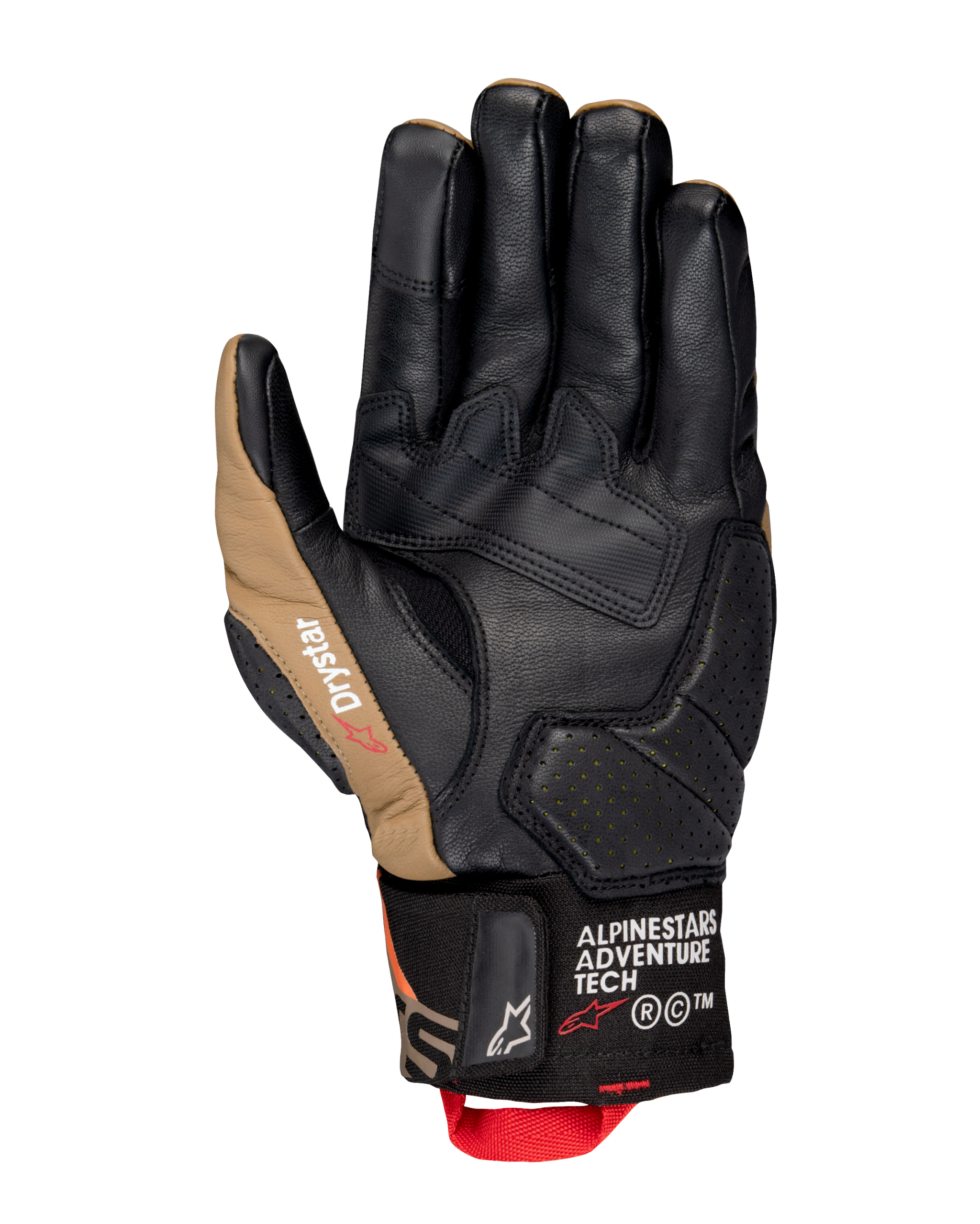 alpinestars belize drystar handschuhe L / Schwarz Gobi Braun