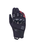 Alpinestars Harok Pro Drystar Handschuhe, All-Terrain-Motorradhandschuhe, Schwarz und Rot, CE-zertifiziert, mit ergonomischem Knöchelschutz