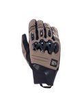 Alpinestars Harok Pro Drystar Handschuhe, Adventure-Motorradhandschuhe, Walnussbraun und Schwarz, wasserdicht mit Knöchelschutz und CE-Zertifizierung