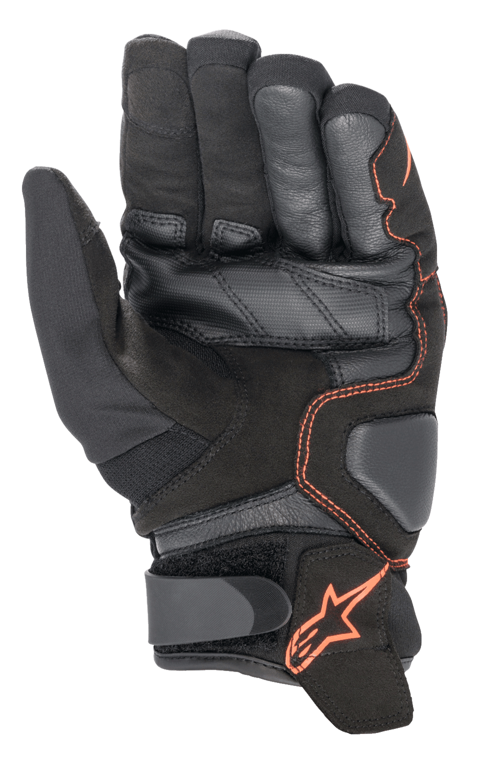 smx-1 r handschuh L / Schwarz Rot Fluo