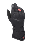 Alpinestars Tourer W-7 V2 Drystar® Handschuhe, Winter-Motorradtourenhandschuhe, Schwarz mit roten Akzenten, verstärkter Knöchelschutz, Alpinestars-Logo auf dem Handrücken, lange verstellbare Stulpe mit Drystar-Branding