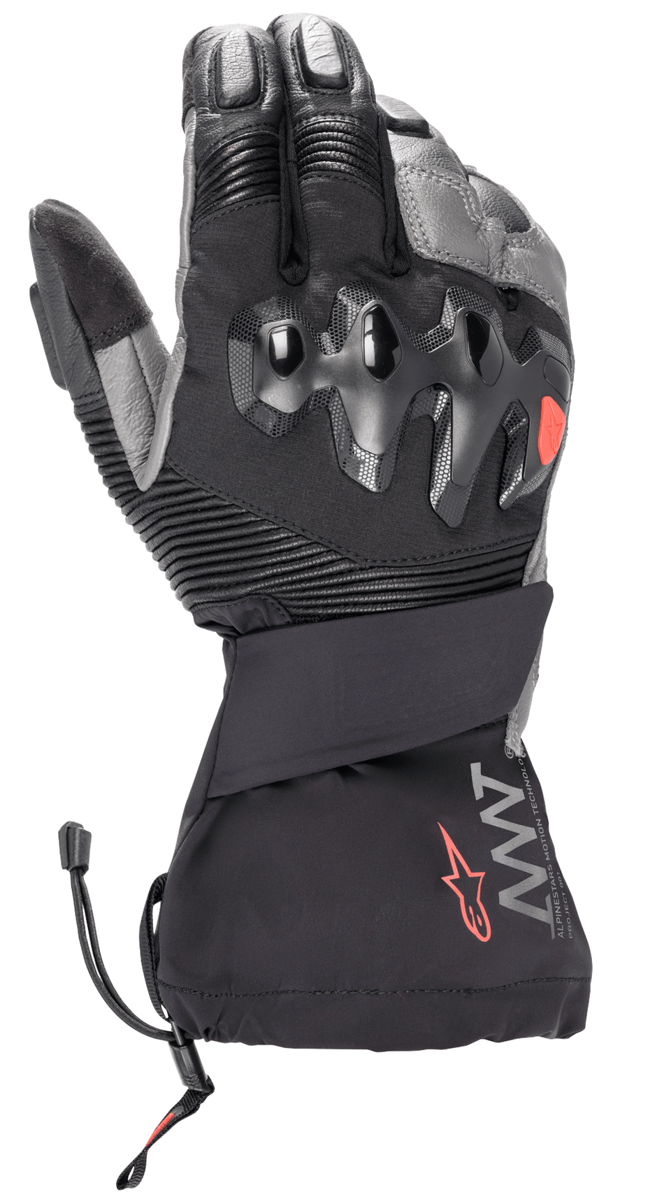 motorrad winter handschuhe L / Schwarz Dunkelgrau