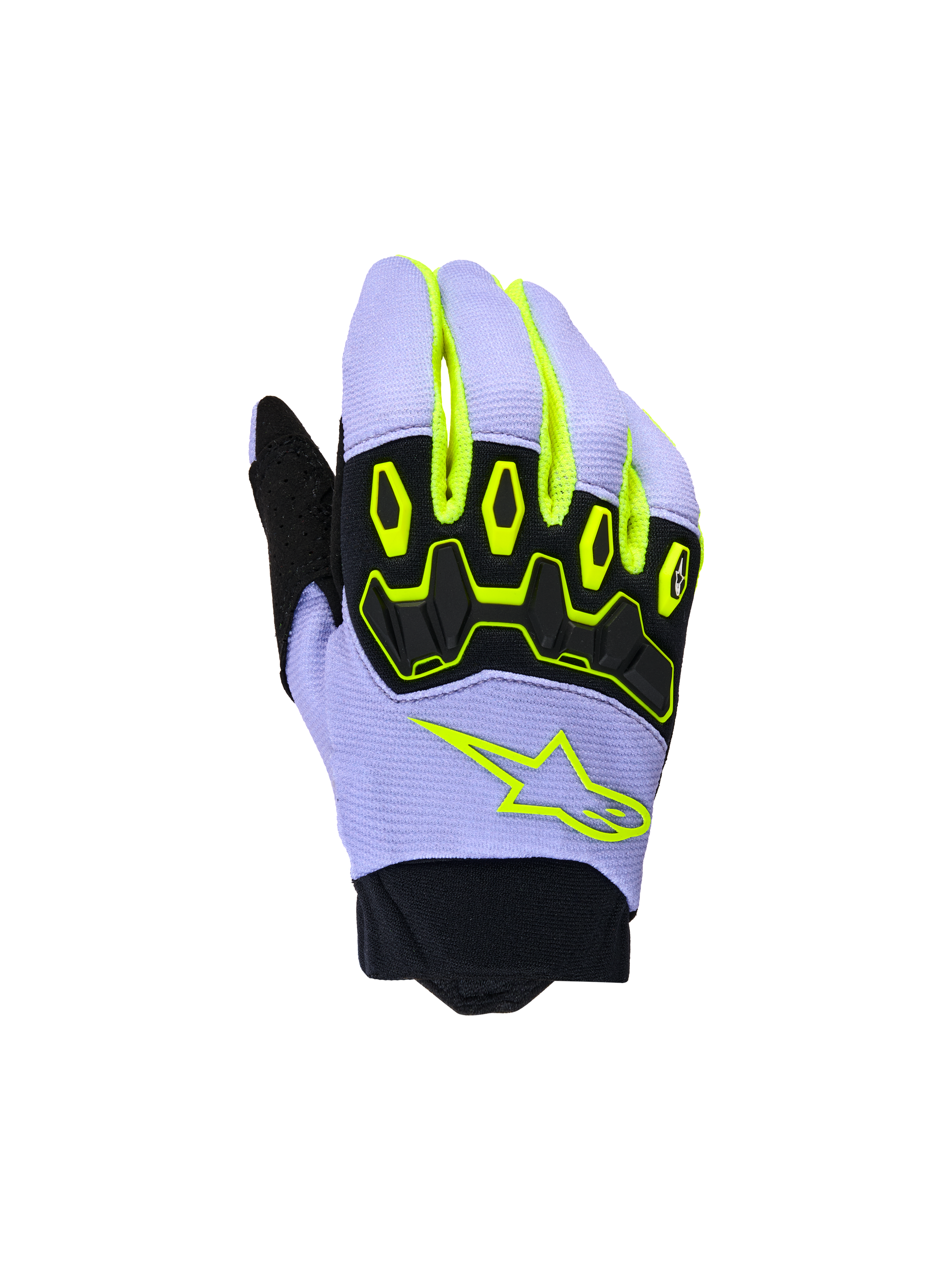 kinder cross handschuhe L / Purple Yellow Fluo