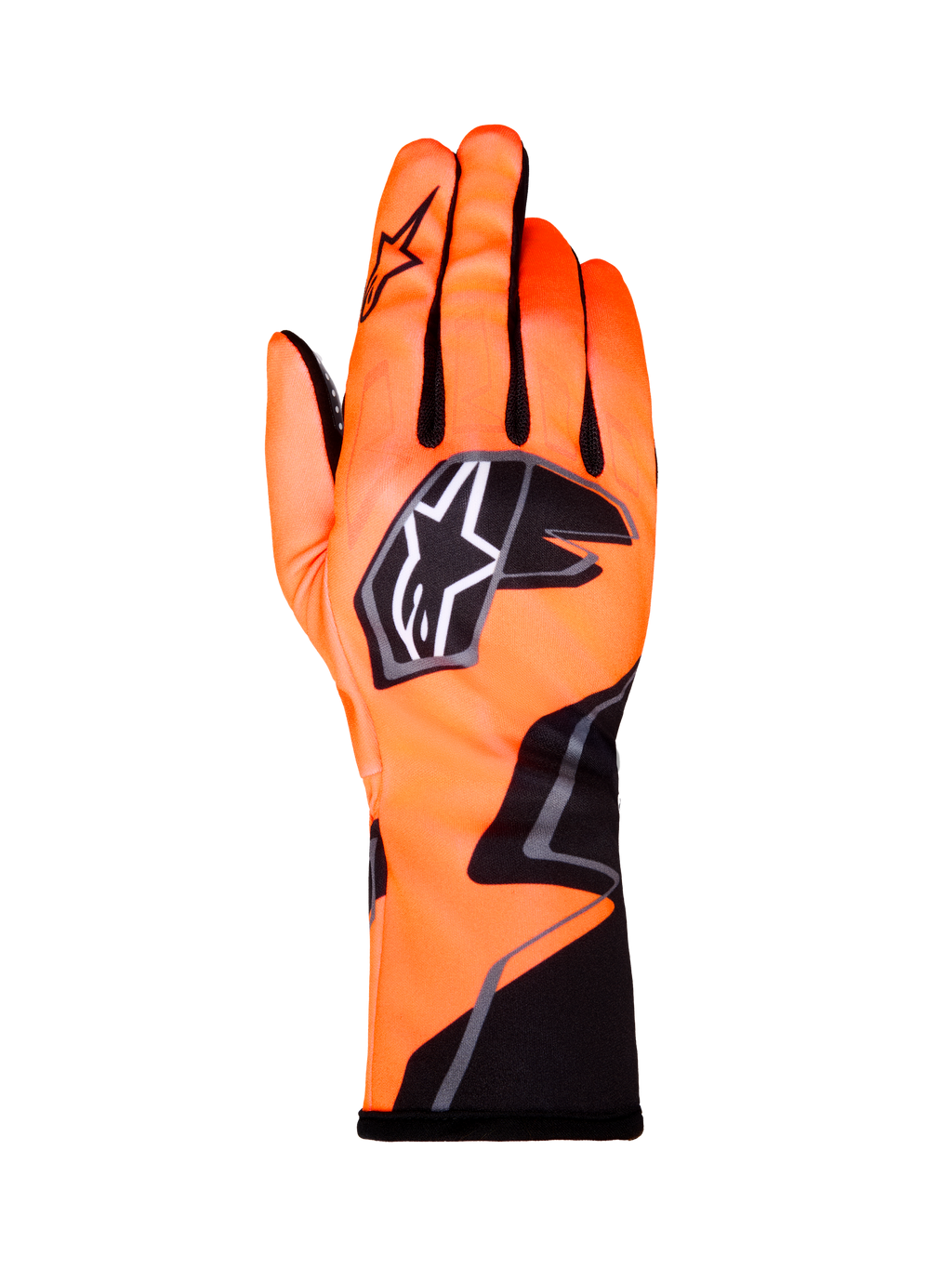 highway 1 sports ii handschuhe L / Orange Fluo Black White