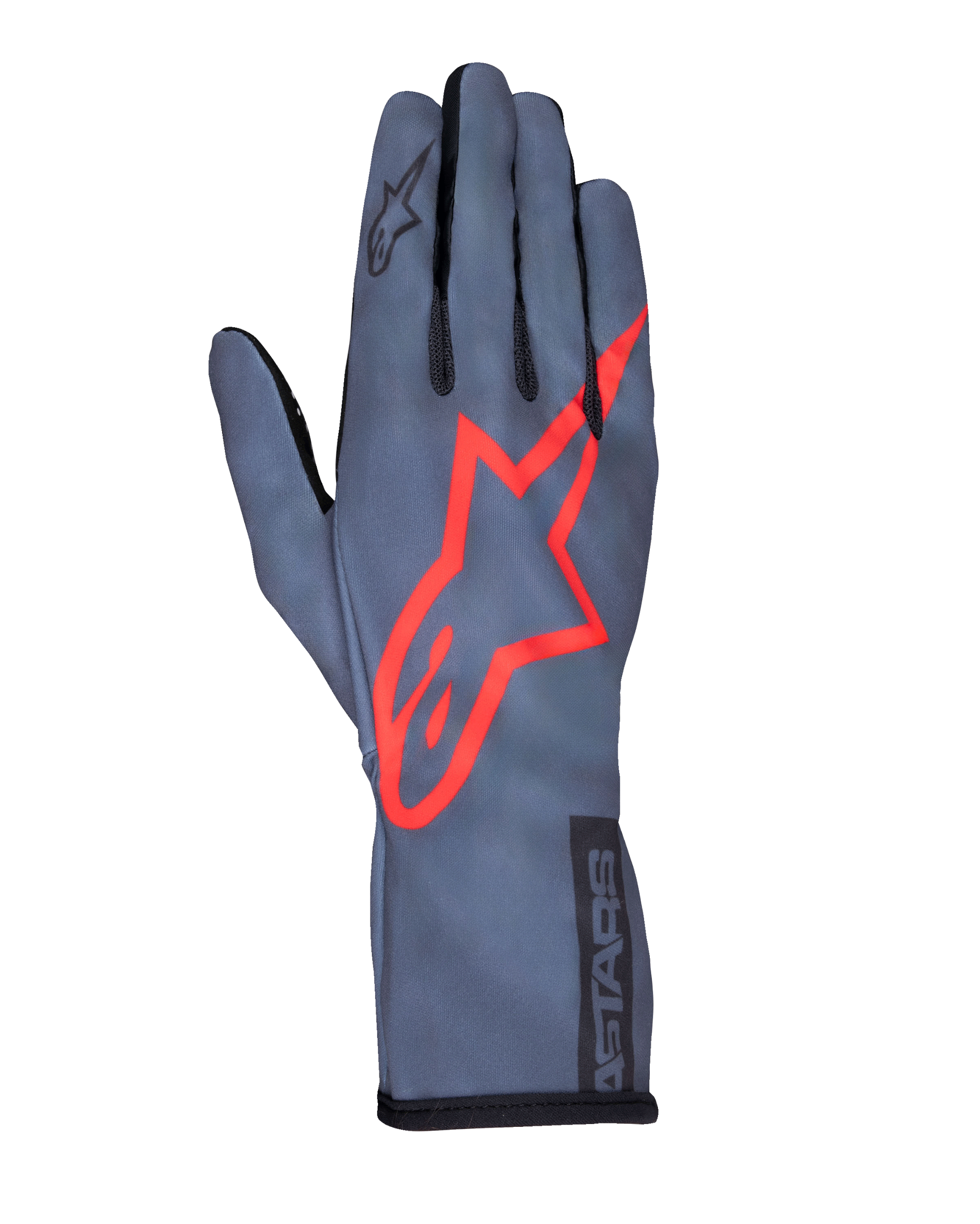 alpinestars tech 1 kx handschuhe L / Asphalt Rot Anthrazit