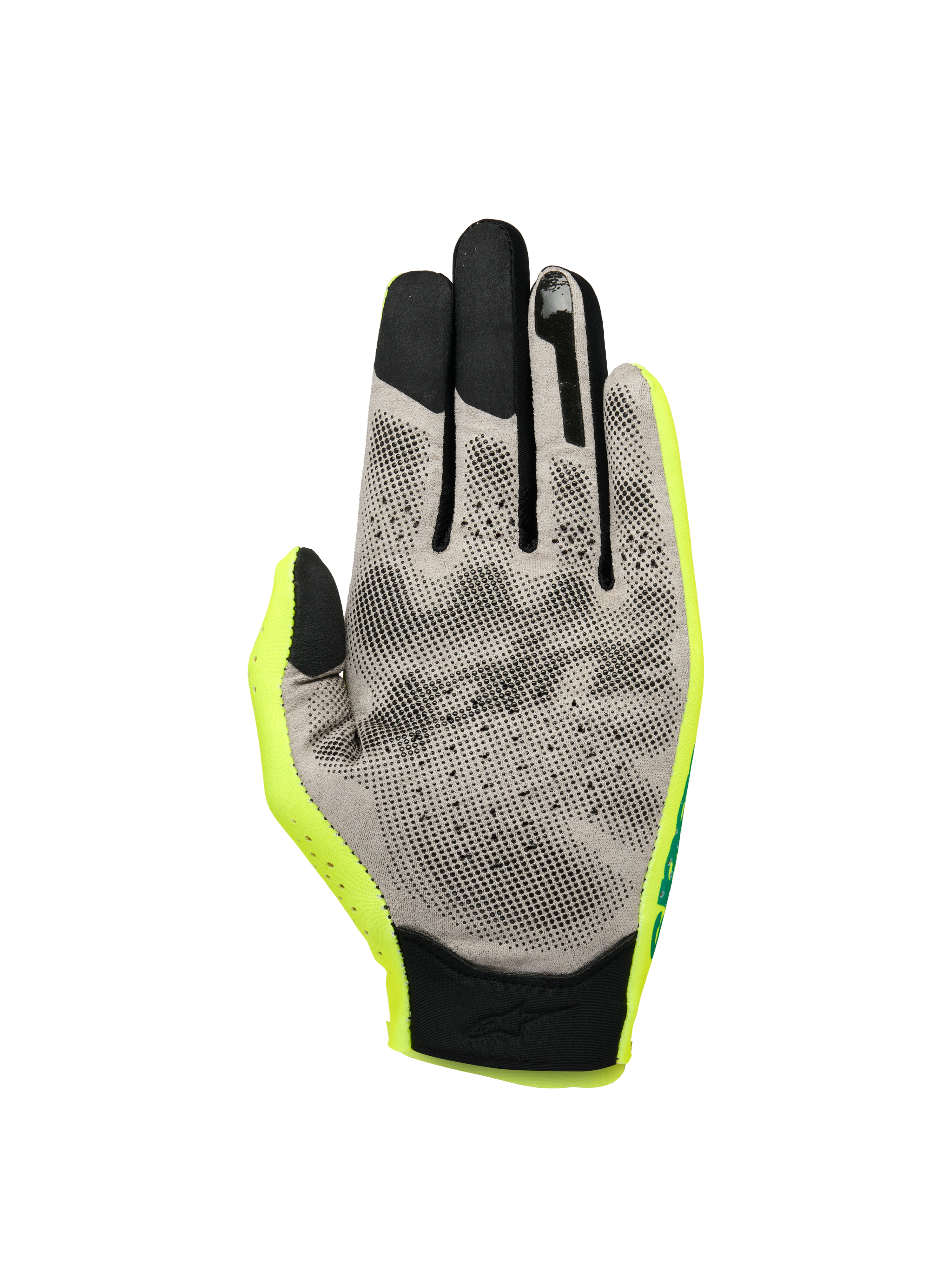 XS / Safety Yellow Black Turquoise