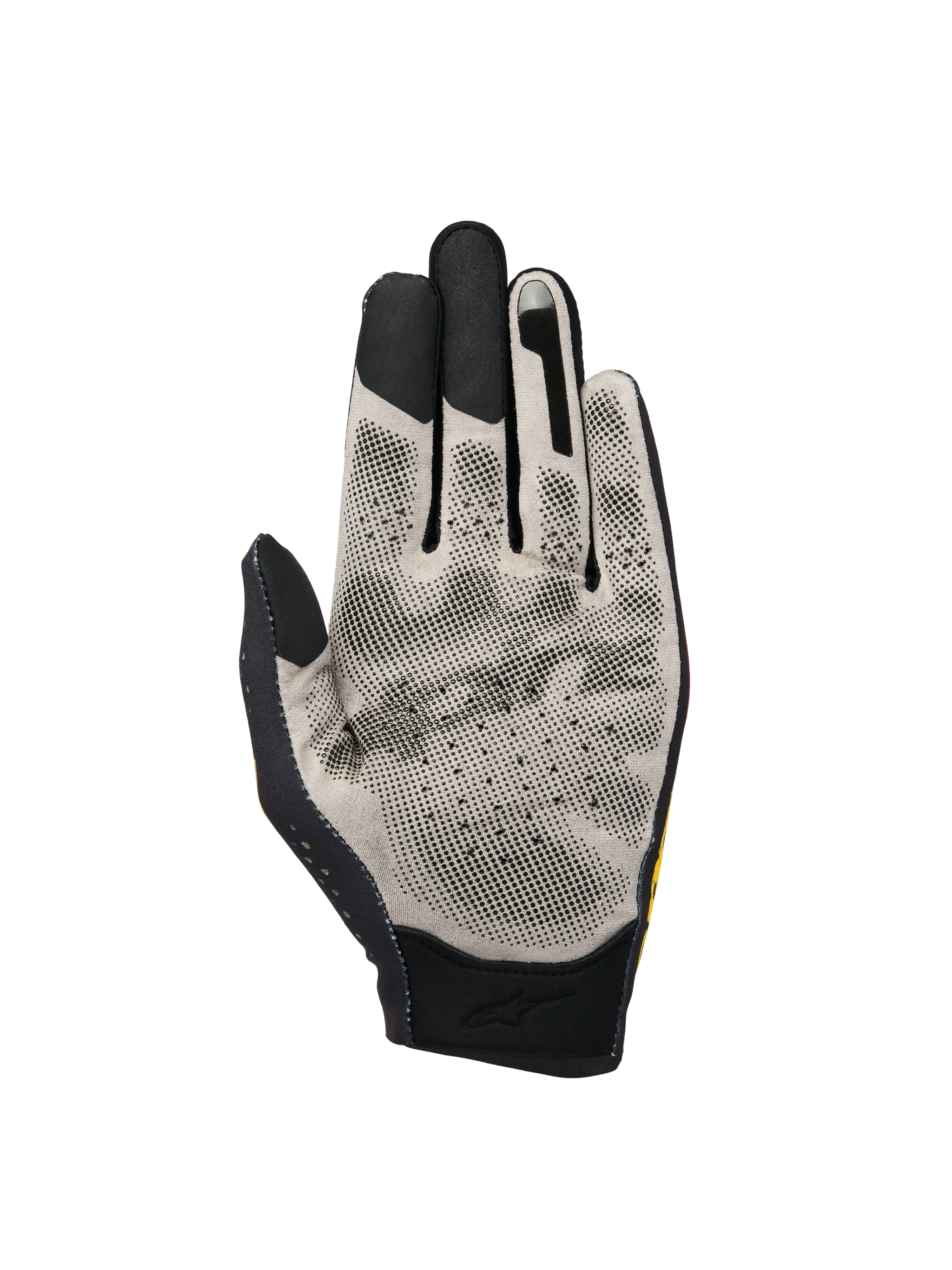 gaming handschuhe lenkrad XS / Black Bright Red Warm Yellow