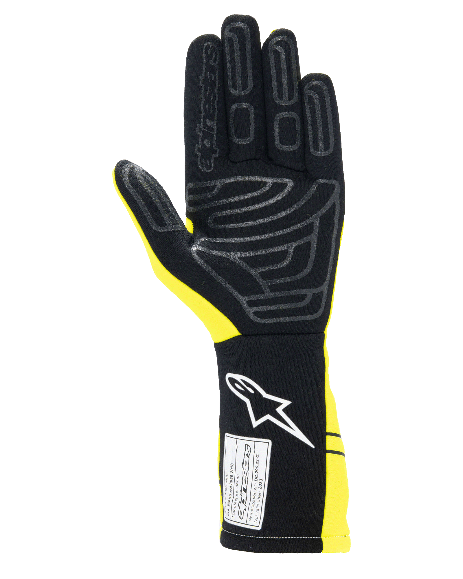 handschuhe fia L / Gelbes Fluo