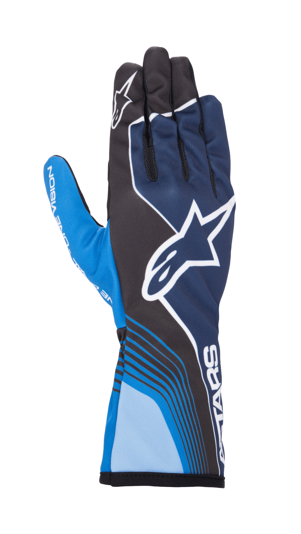 Youth Tech-1 K Race S V2 Future Gloves - BLUE KARTING Gloves