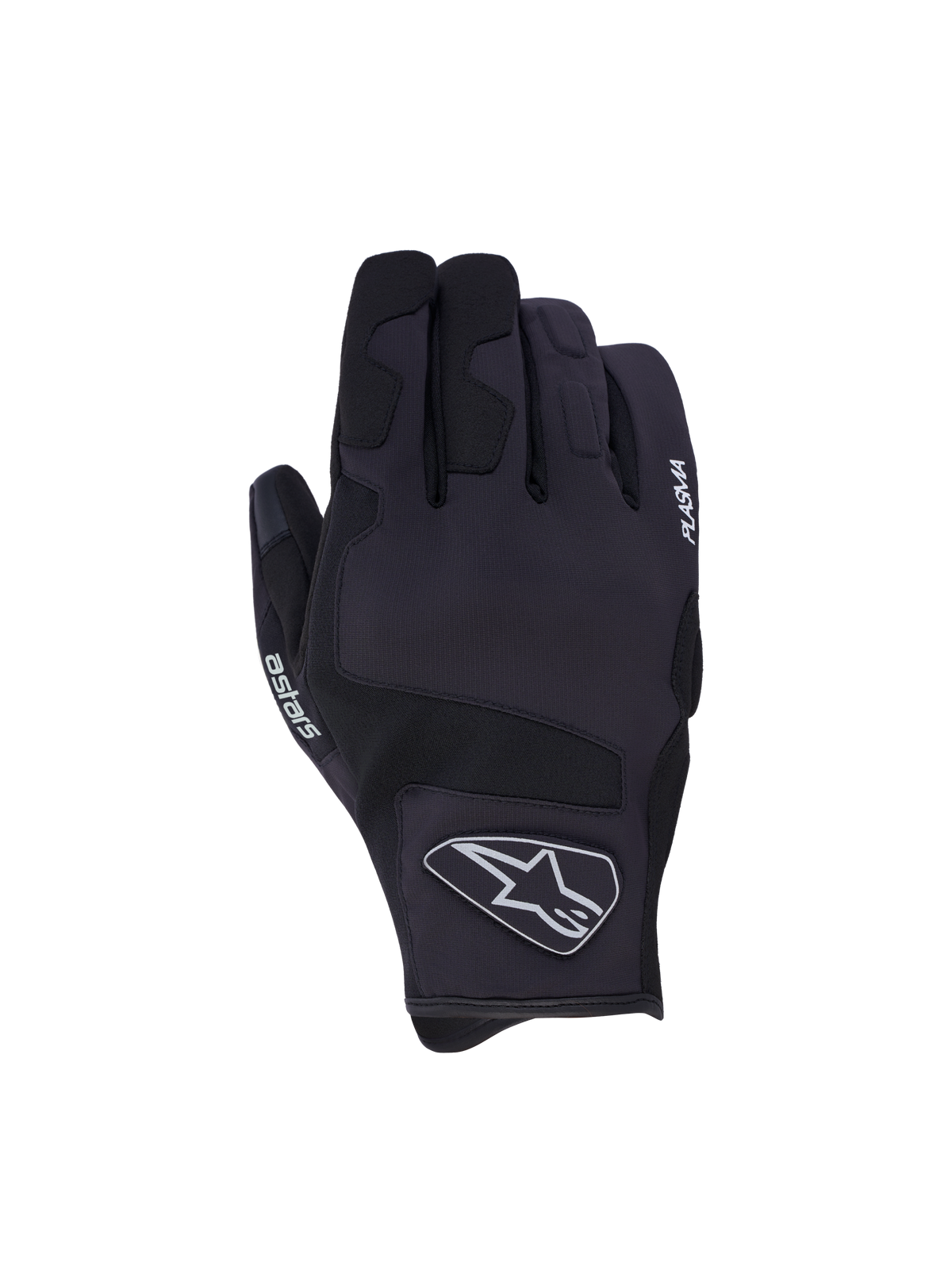 Alpinestars Ignite Drystar Insulated Handschuhe, wasserdichte Thermo-Motorradhandschuhe in Schwarz mit PLASMA-Knöchelschutz und Touchscreen-kompatiblen Fingerspitzen