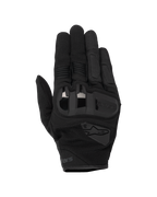 Alpinestars Chrome V2 Handschuhe, Motorradhandschuhe, Black Asphalt, mit weichem 3D-TPU-Knöchelschutz, Belüftungseinsätzen aus Stretch-Mesh und Akkordeon-Fingereinsätzen, kurzes urbanes Design