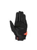 Alpinestars SP X 3 Handschuhe, Motorrad-Racing-Handschuhe für Herren, Schwarz und Rot, Innenhand aus perforiertem Leder mit rotem Slider und Klettverschluss.