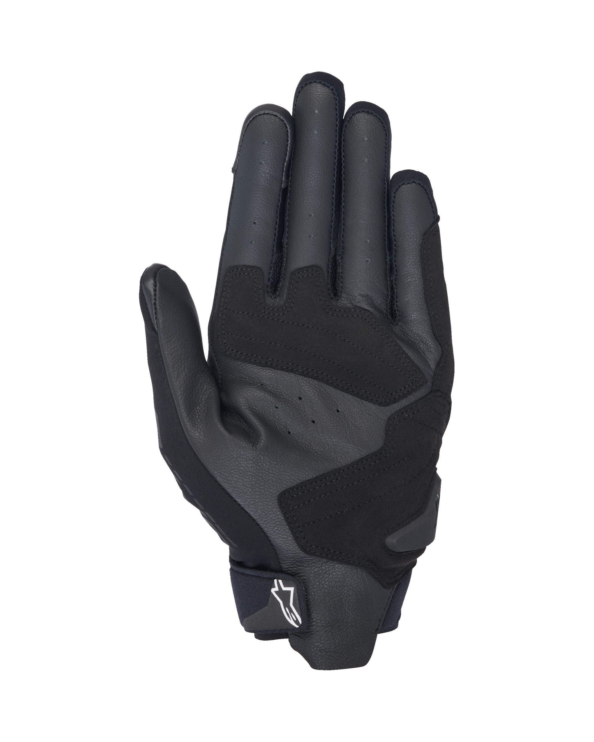 3 finger handschuhe motorrad L / Black White