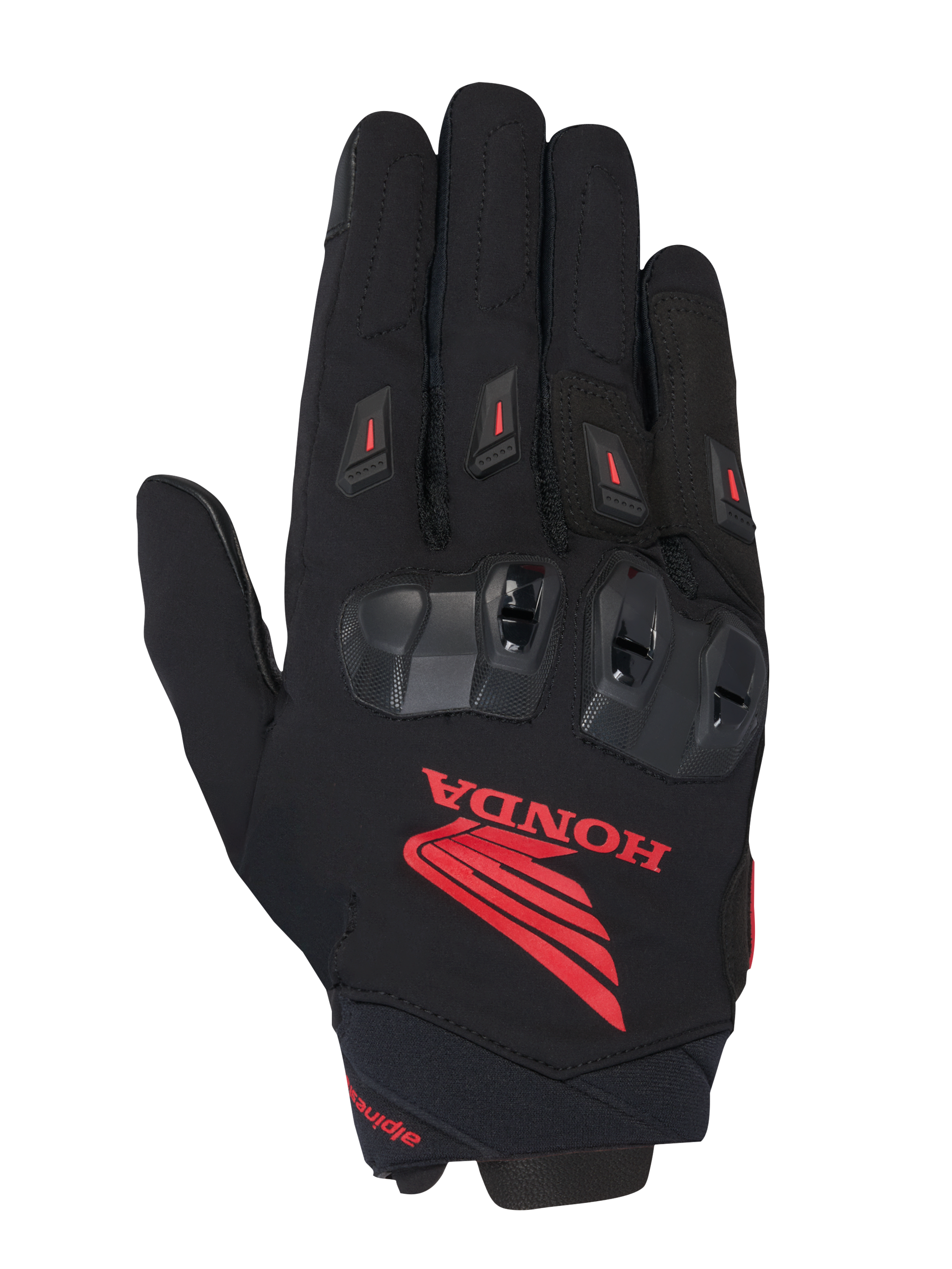 honda handschuhe L / Black Bright Red