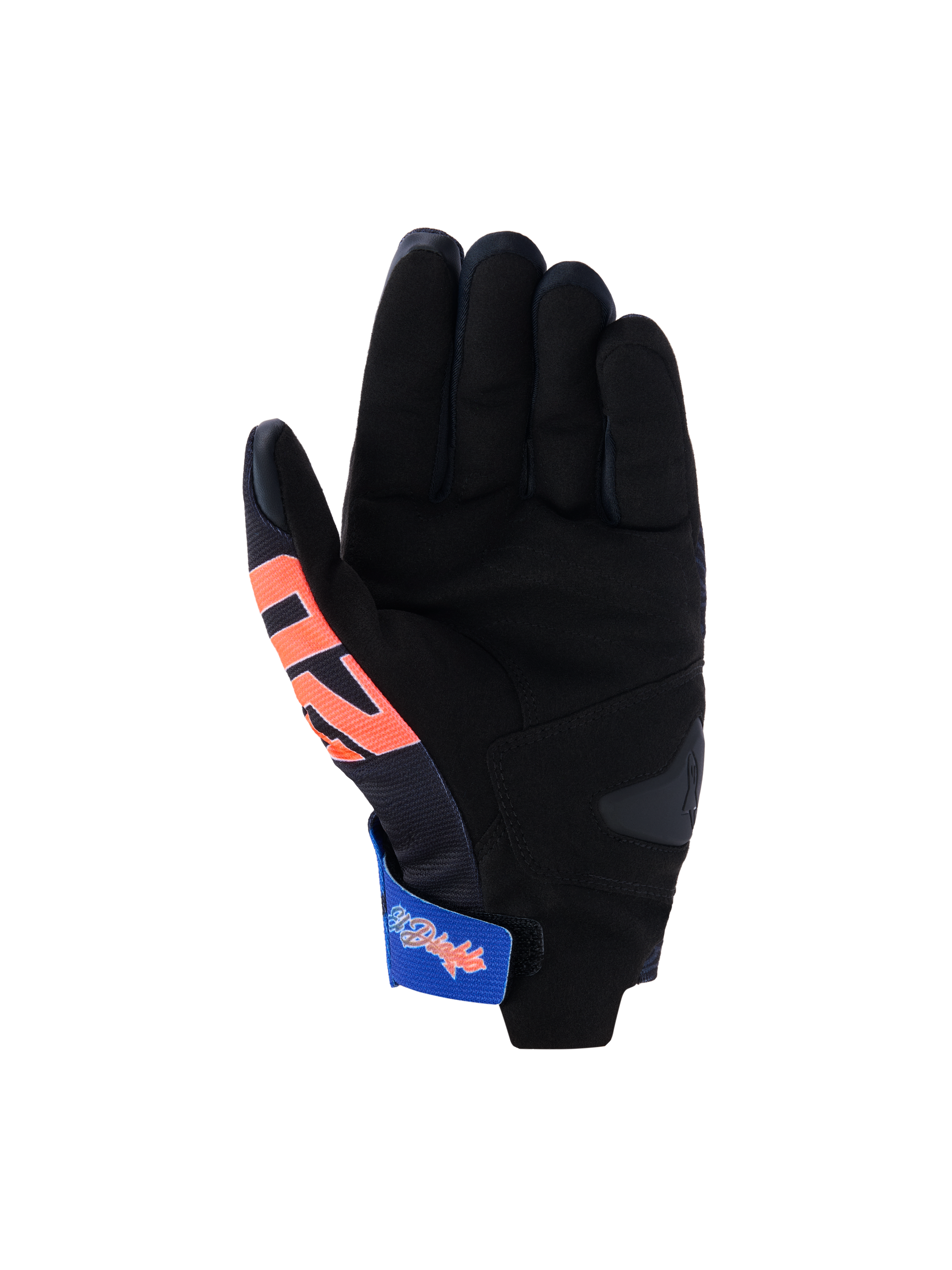 motocross handschuhe monster L / Black Red Fluo Blue Green