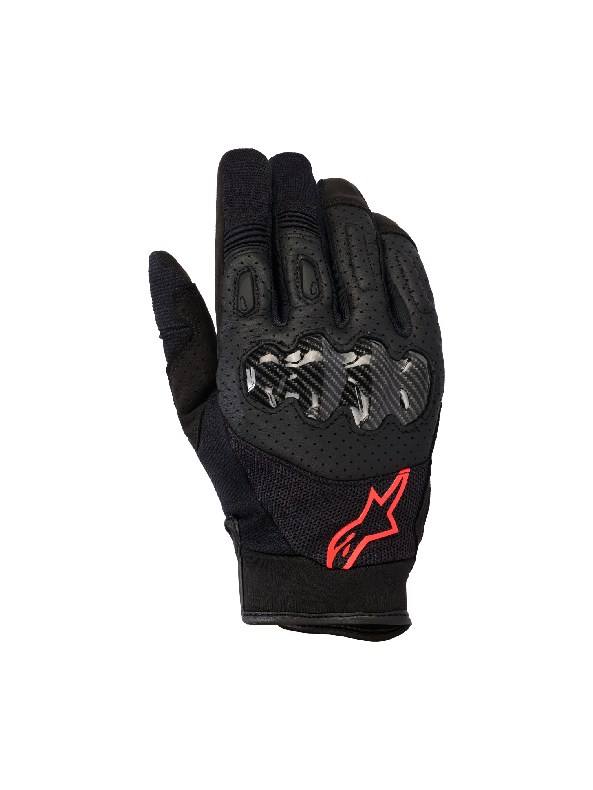 alpinestars cross handschuhe L / Schwarz Rot Fluo