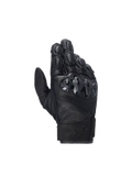 Alpinestars Celer V3 Handschuhe, schwarze Motorradhandschuhe aus Ziegenleder mit hartem PU-Knöchelschutz für den Rennsport.