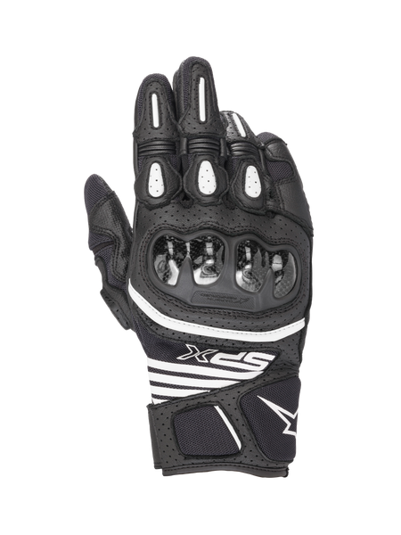 alpinestars sp air handschuhe L / Schwarz ShopArtikel Shift Pattern - 5RUL Size:L (4) Knuckle panel with perforated