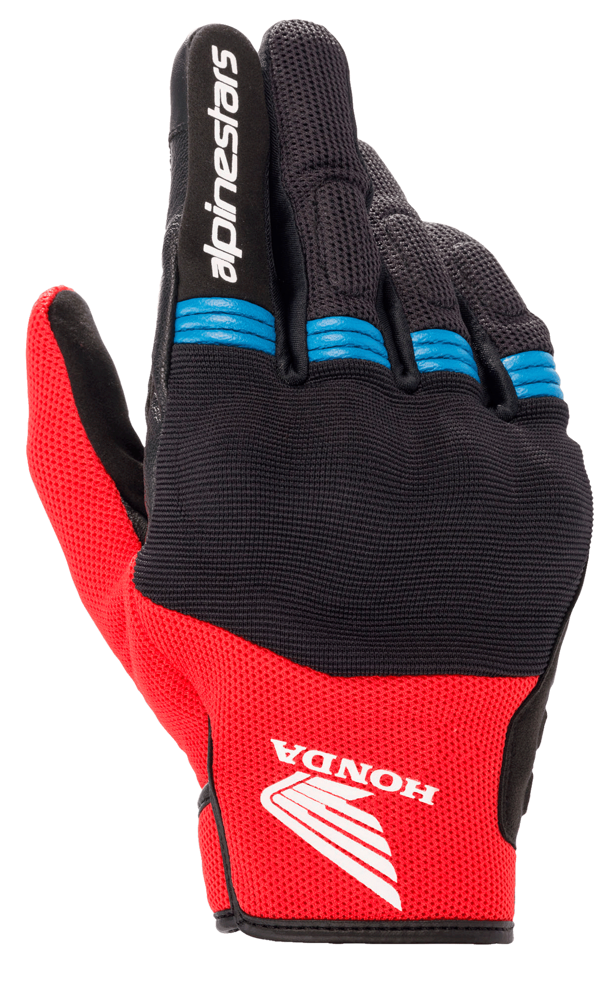 alpinestars copper handschuhe L / Schwarz Hellrot Blau