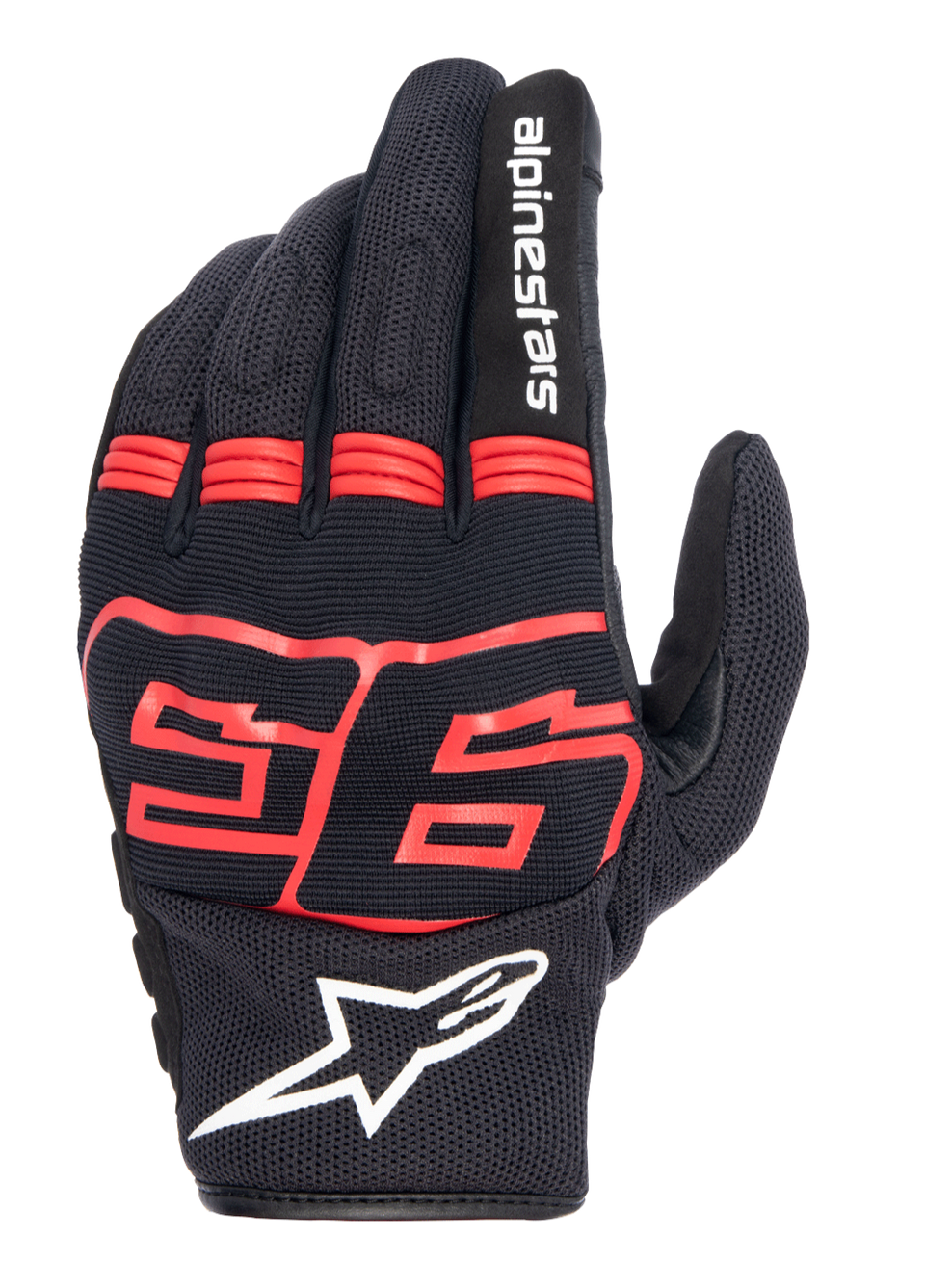 marc marquez handschuhe L / Schwarz Rot Fluo
