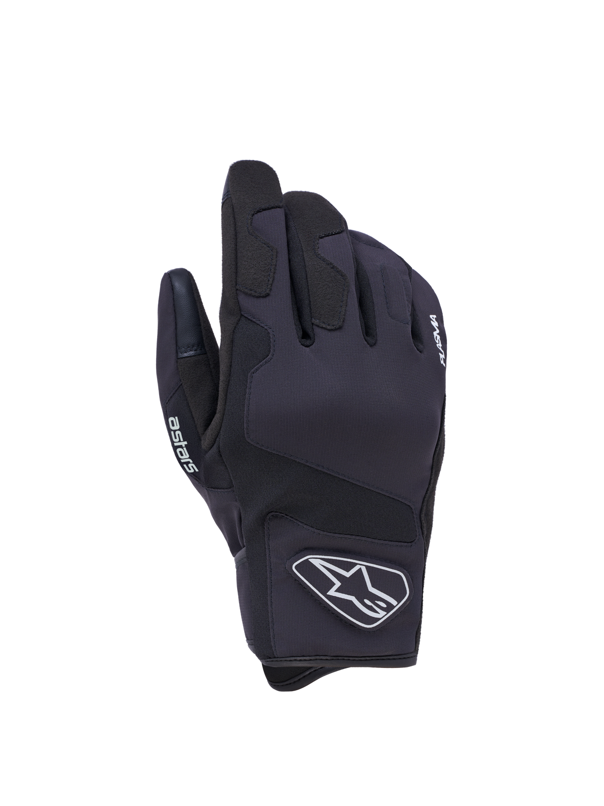 Alpinestars Stella Ignite Drystar Insulated Handschuhe, wasserdichte Damen-Motorradhandschuhe in Schwarz mit Drystar-Technologie, PLASMA-Knöchelschutz und Touchscreen-Kompatibilität