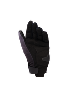 Alpinestars Reef v2 Damen-Handschuhe, Damen-Motorradhandschuhe, Grau Schwarz Pink Fluo, Handflächenansicht mit synthetischem Wildleder und gepolsterten Verstärkungen, kurzes Bündchen mit Klettverschluss, leitfähiges Leder an Zeigefinger und Daumen für Touchscreen-Funktionalität