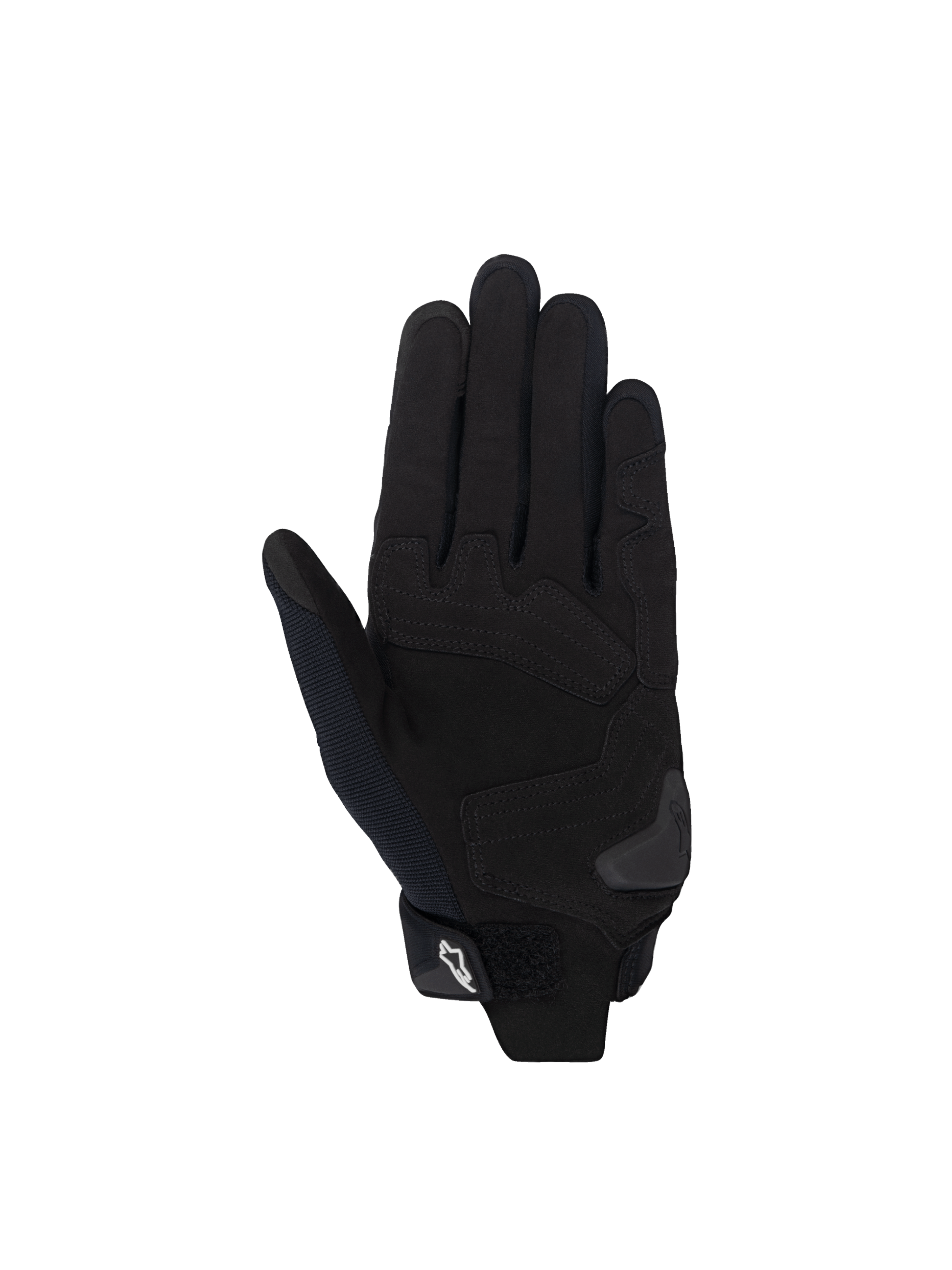 Alpinestars Stella SP X 1 Damen-Motorradhandschuhe, Schwarz, Handfläche aus Synthetikleder und Textil, CE-zertifiziert.