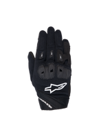 Alpinestars Stella SP X 1 Damen-Motorradhandschuhe, Schwarz und Weiß, mit TPR-Knöchelschutz und robuster Textilkonstruktion