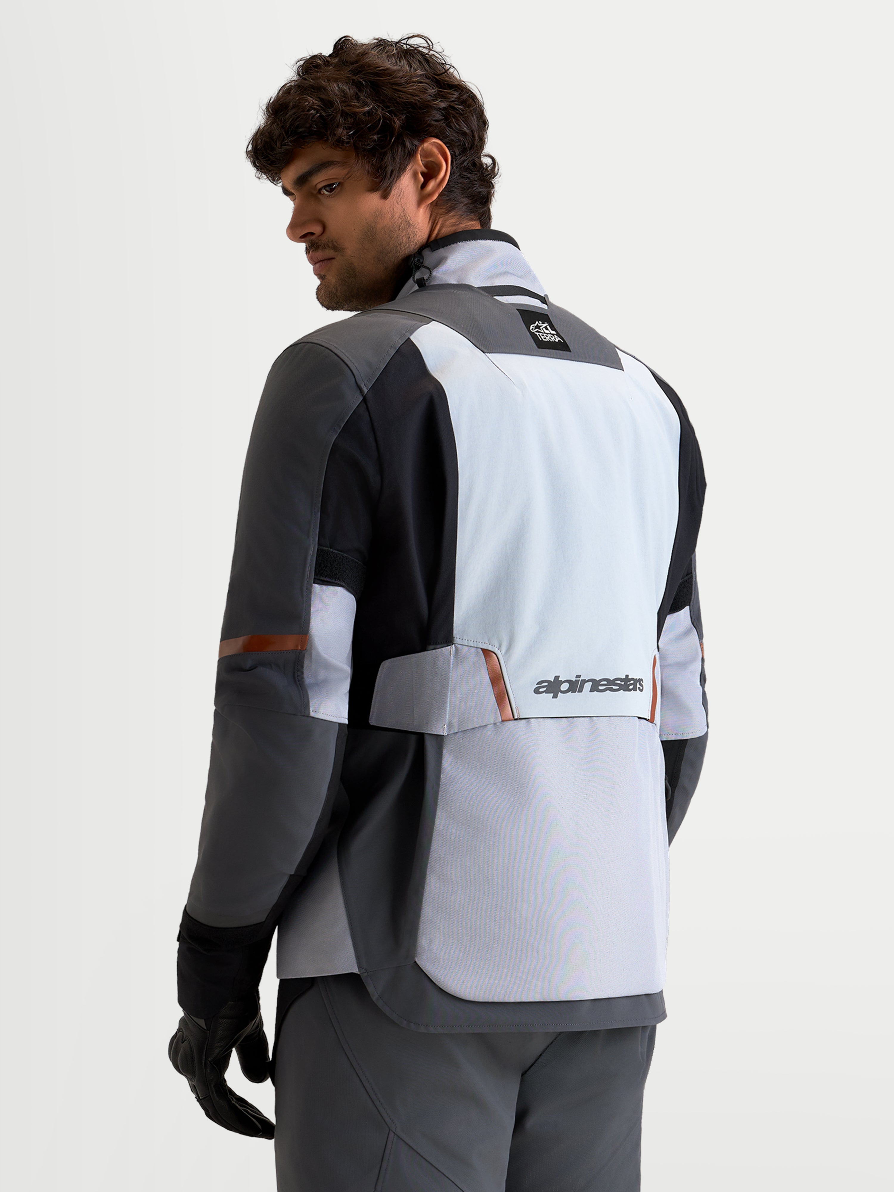 ST-7 V2 Gore-Tex - Gray Black Moto Jacket | Alpinestars®